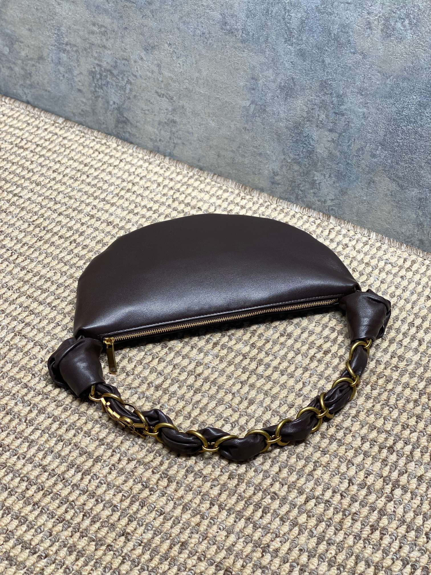 YSL Style Black Leather Top Handle Bag style reference detail image 5 from source 763189