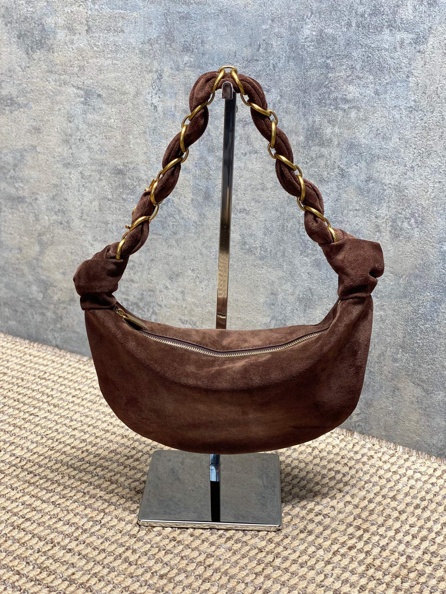 YSL Style Black Leather Top Handle Bag style reference detail image 3 from source 763196
