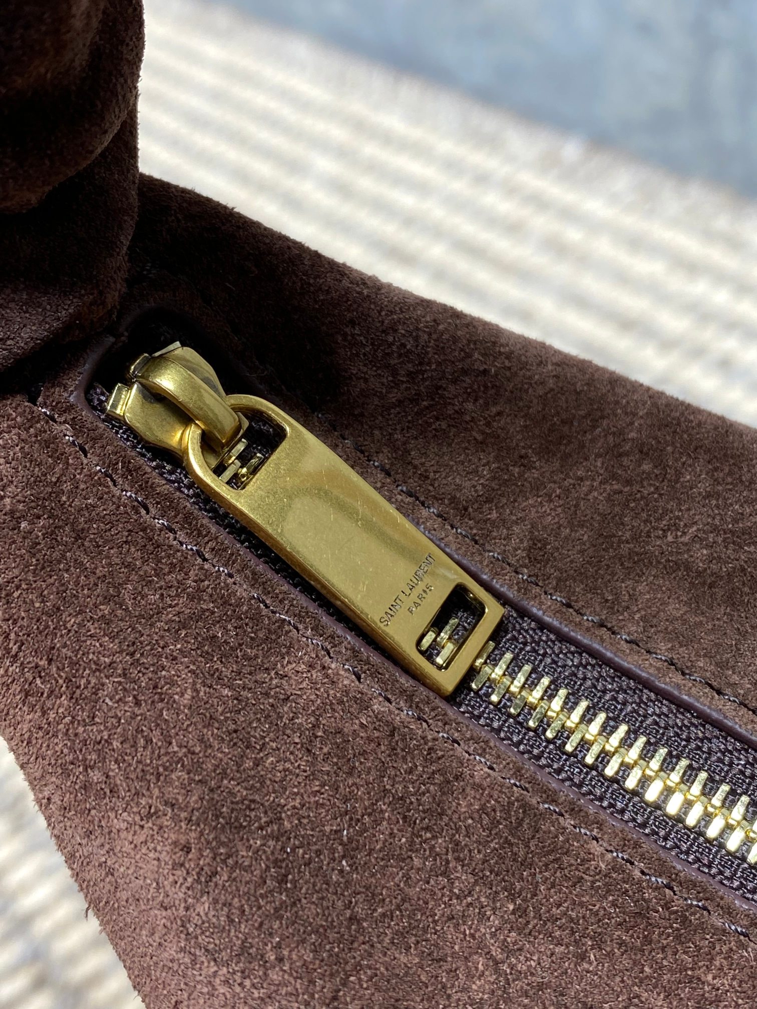 YSL Style Black Leather Top Handle Bag style reference detail image 7 from source 763196