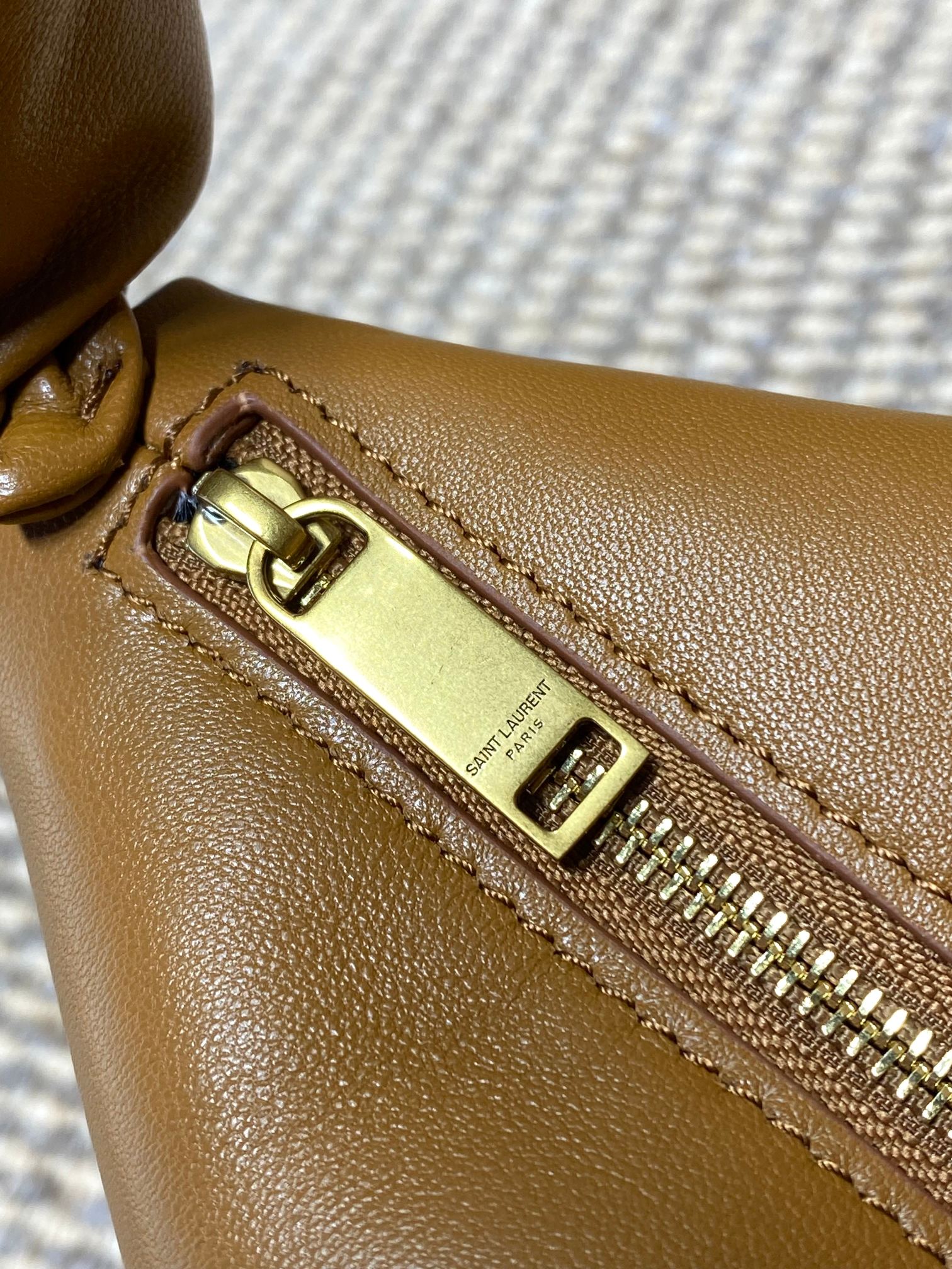YSL Style Leather Crossbody Bag style reference detail image 7 from source 763181