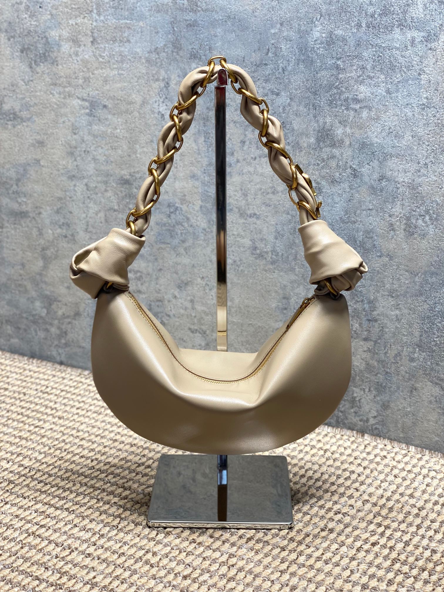 YSL Style Black Leather Top Handle Bag style reference detail image 3 from source 763191