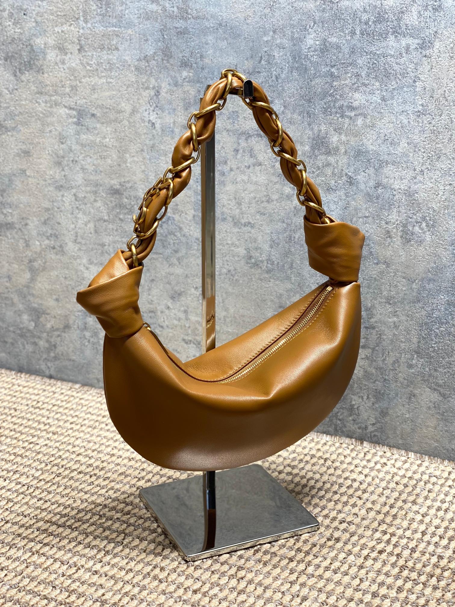 YSL Style Black Leather Top Handle Bag style reference detail image 2 from source 763192