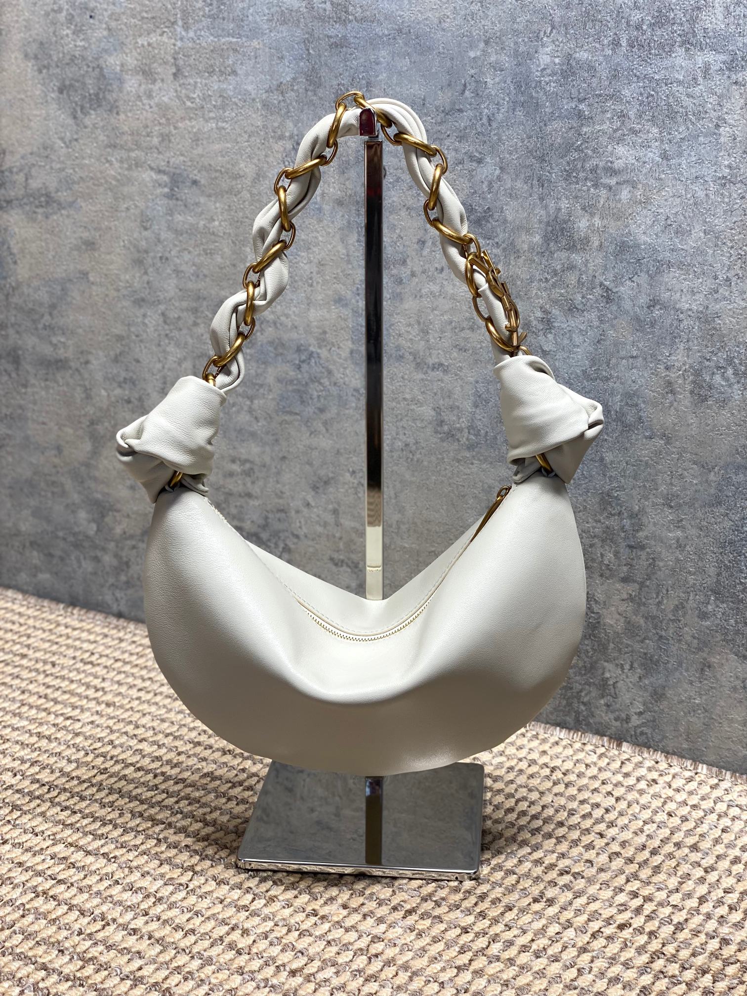 YSL Style Black Leather Top Handle Bag style reference detail image 3 from source 763193