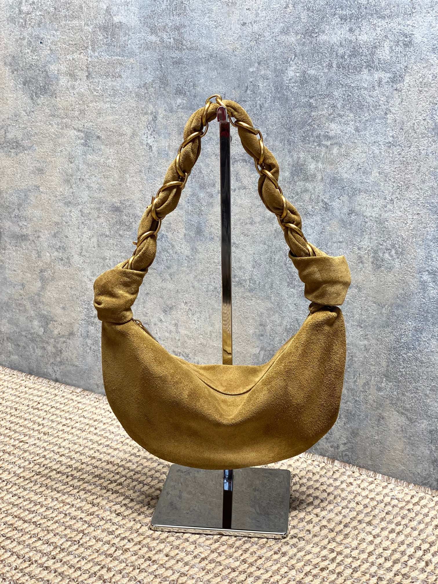 YSL Style Black Leather Top Handle Bag style reference detail image 3 from source 763197