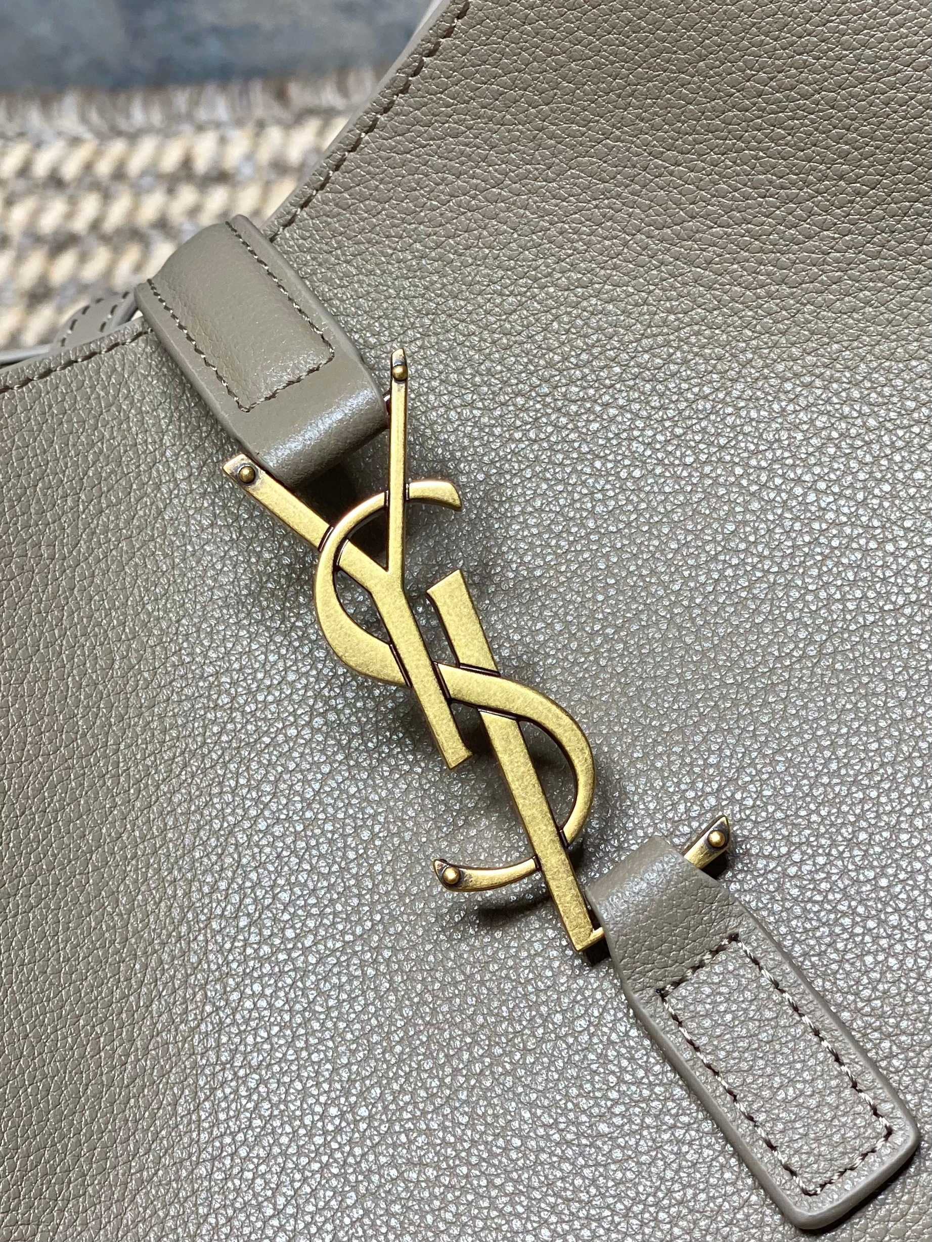 YSL Style Leather Hobo Bag style reference detail image 7 from source 770778