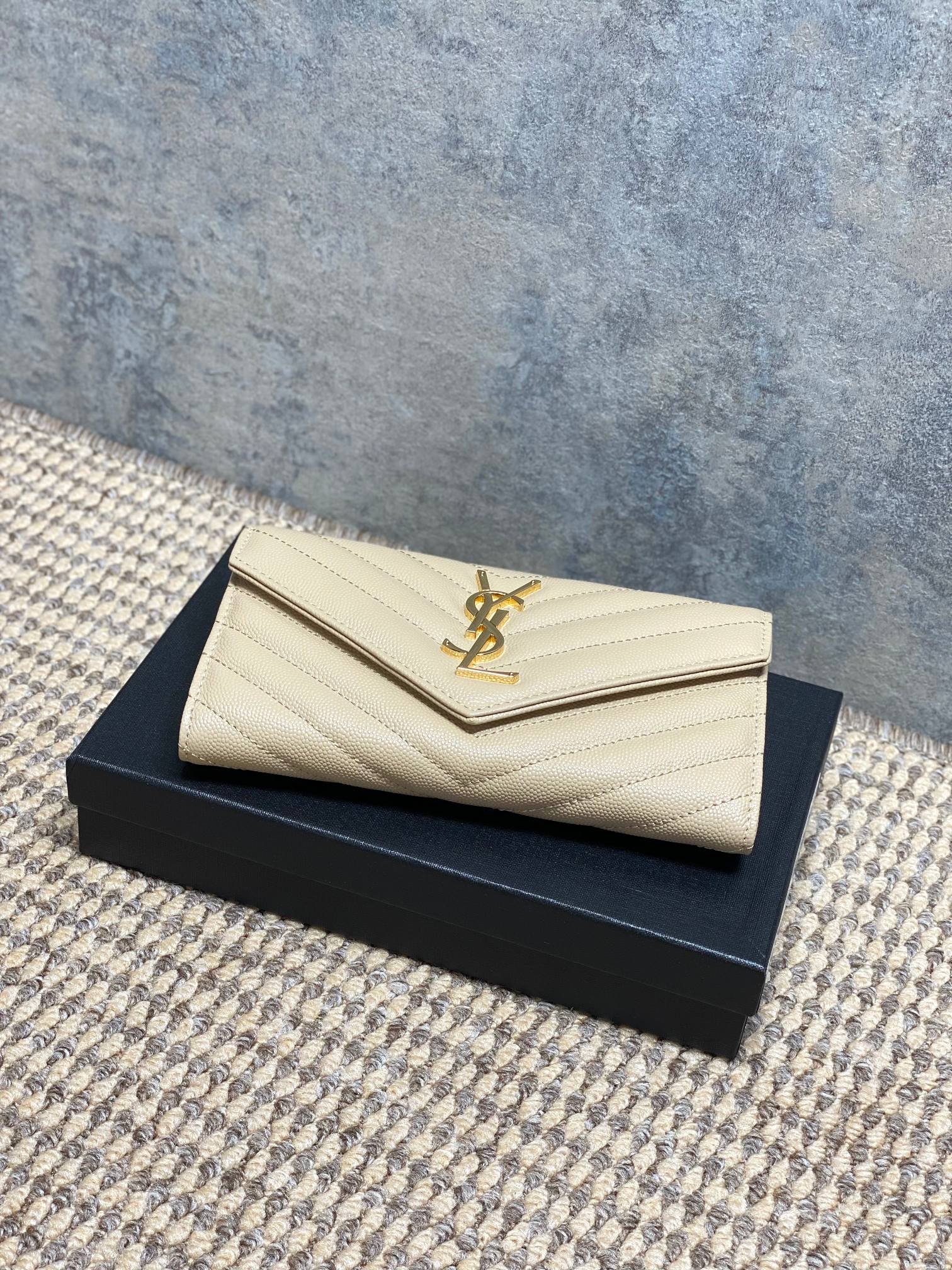 YSL Style Leather Wallet Bags detail image 3 from source 770838