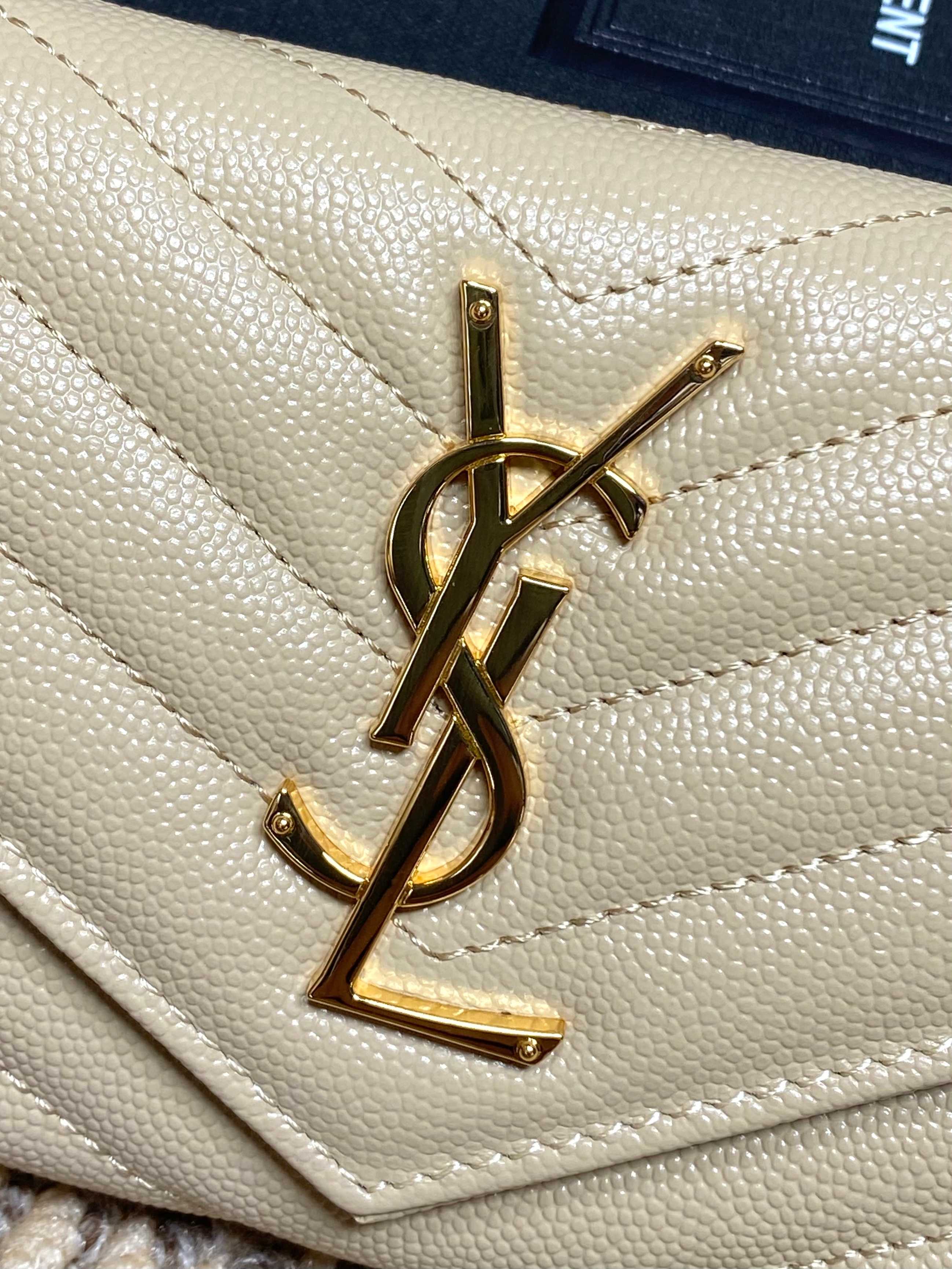 YSL Style Leather Wallet Bags detail image 7 from source 770838