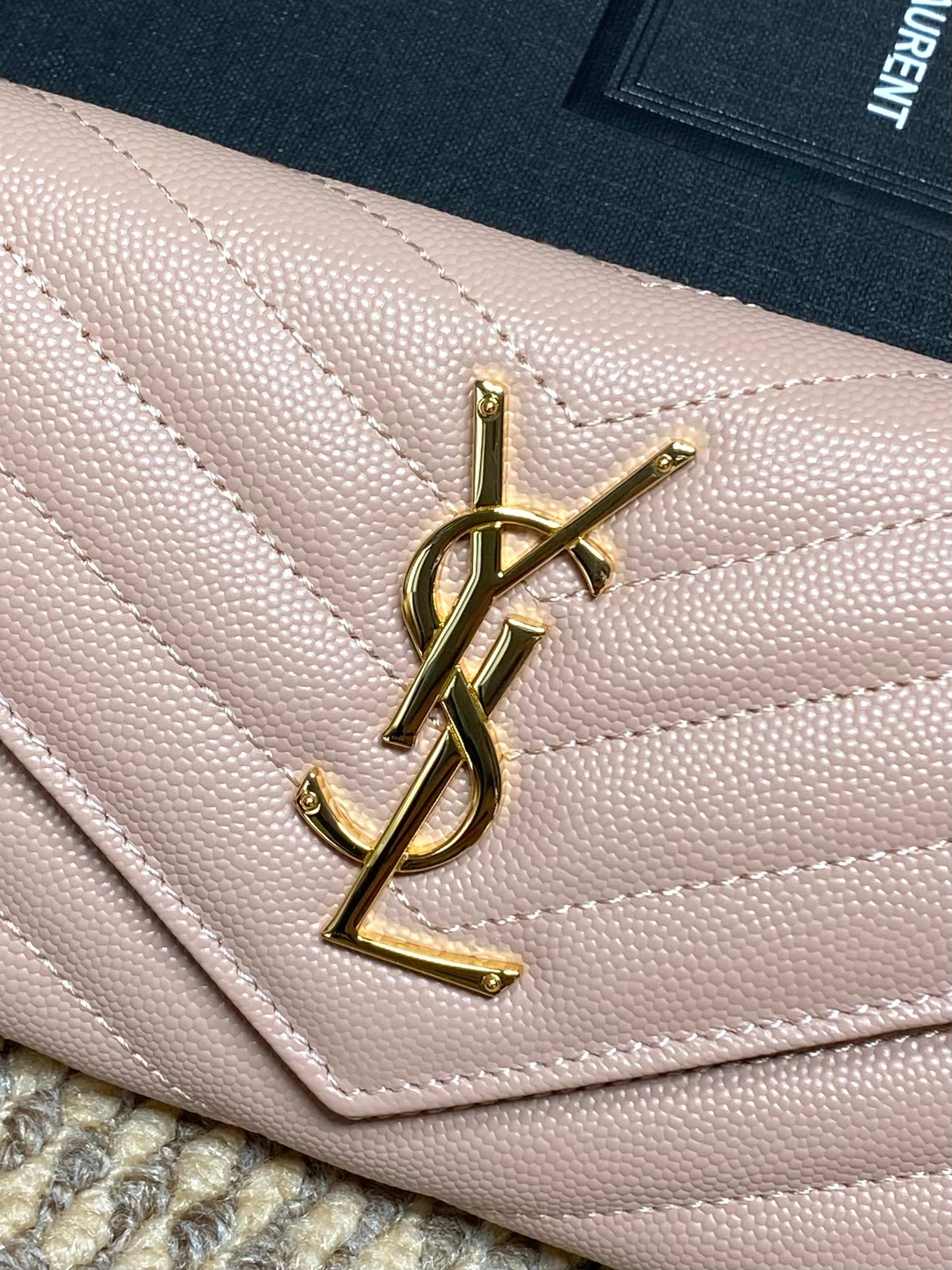 YSL Style Leather Wallet Bags detail image 7 from source 770839