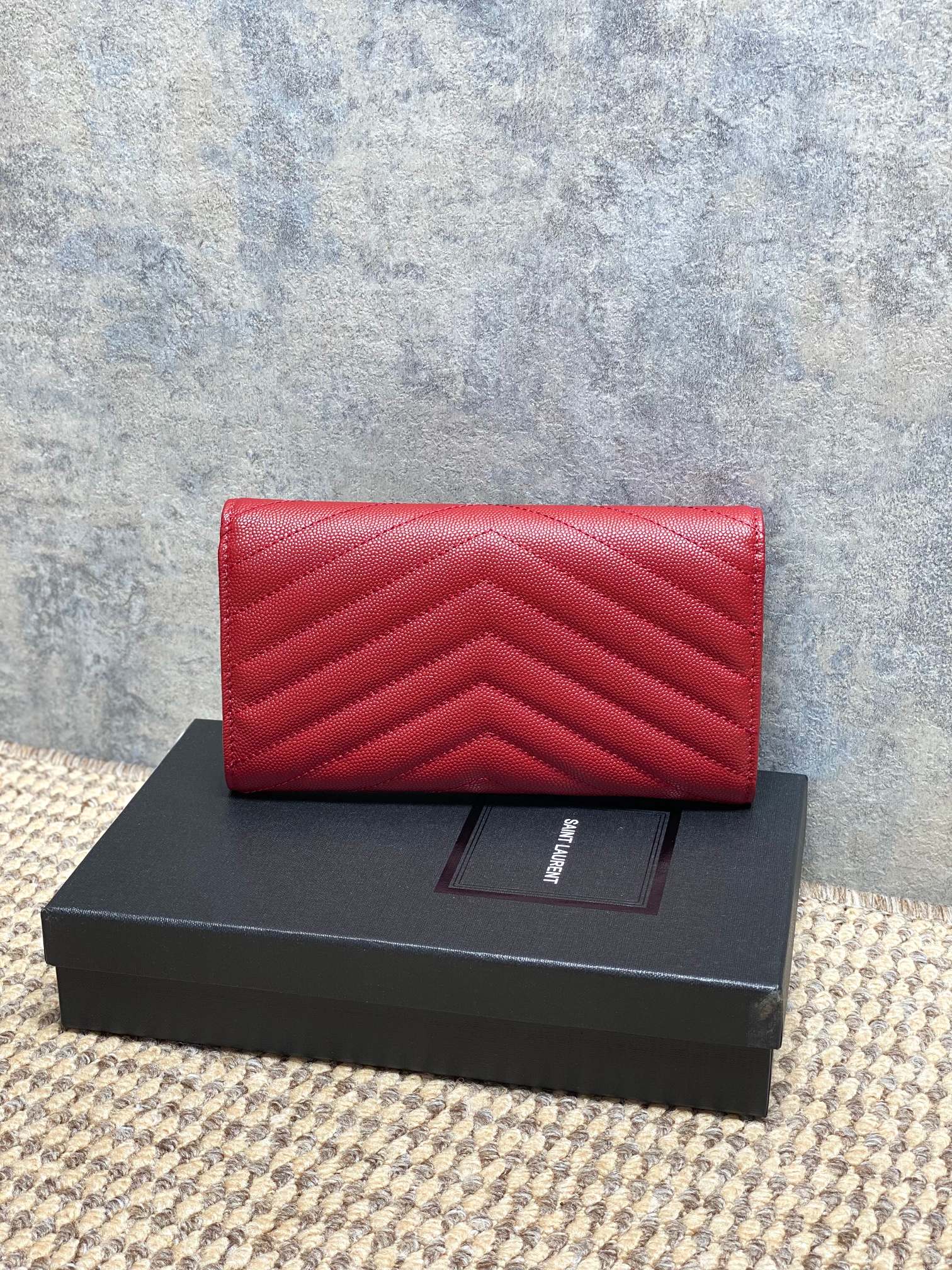 YSL Style Leather Wallet Bags detail image 2 from source 770840