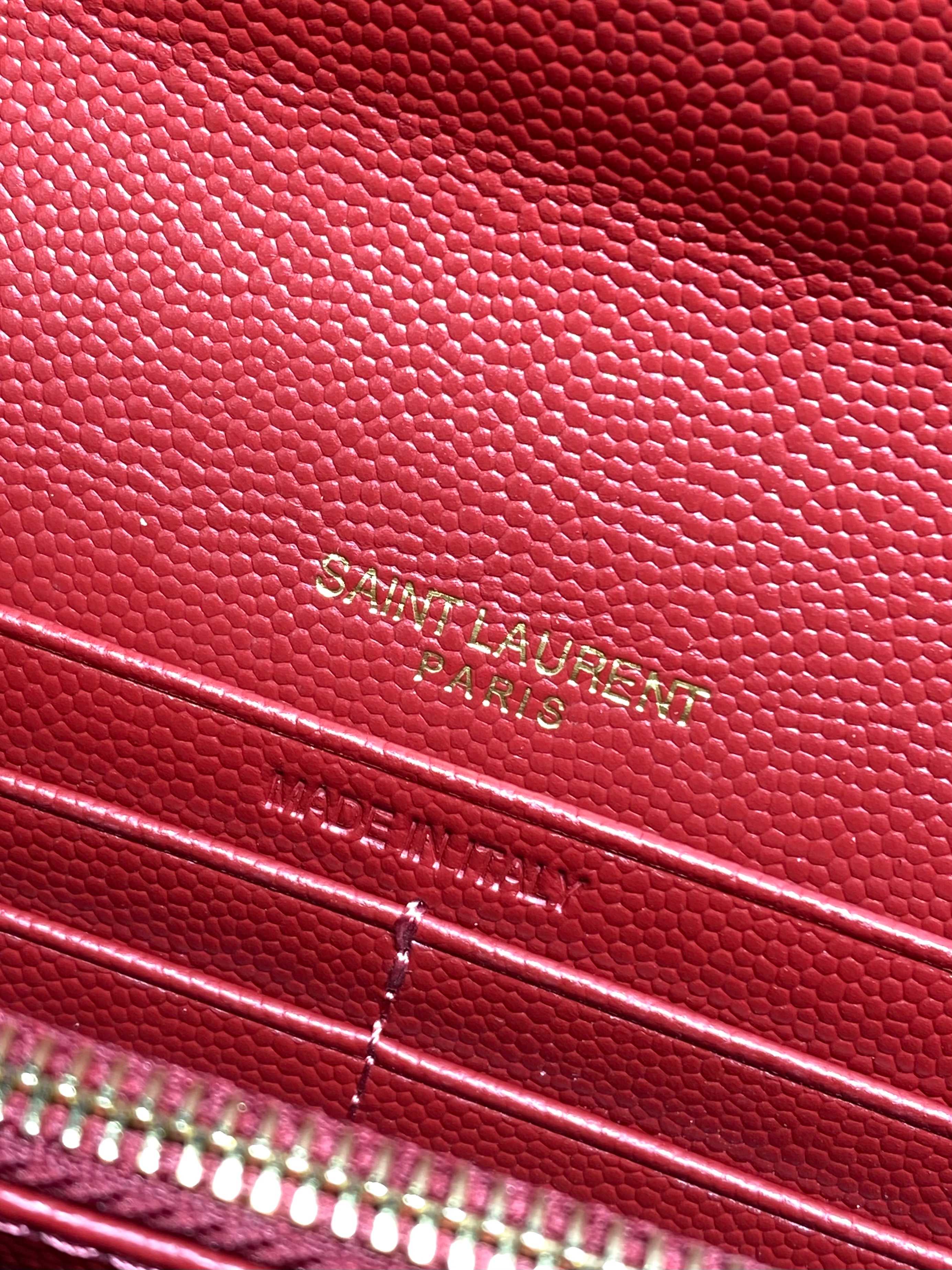 YSL Style Leather Wallet Bags detail image 8 from source 770840