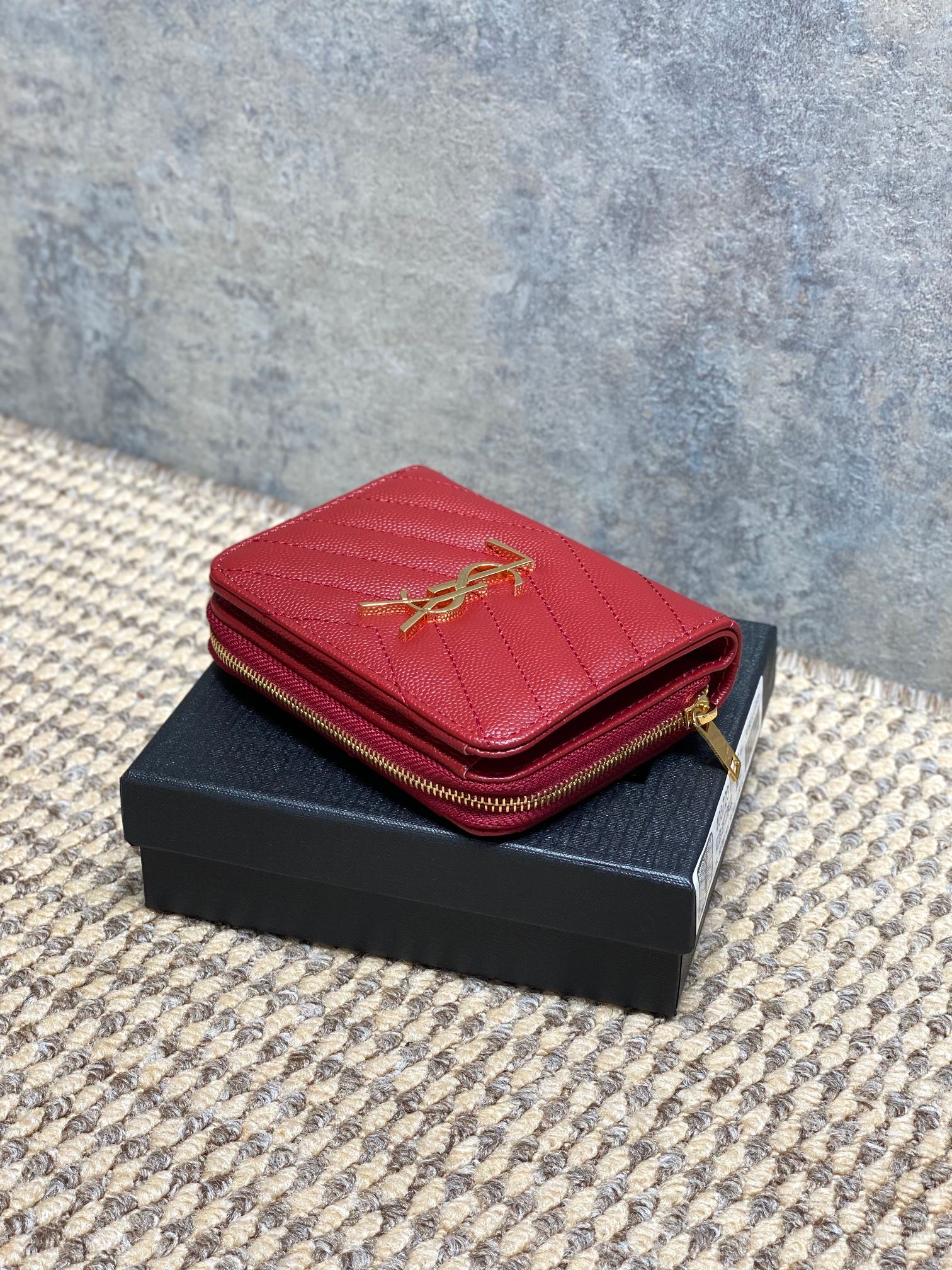YSL Style Leather Wallet Bags detail image 5 from source 770828