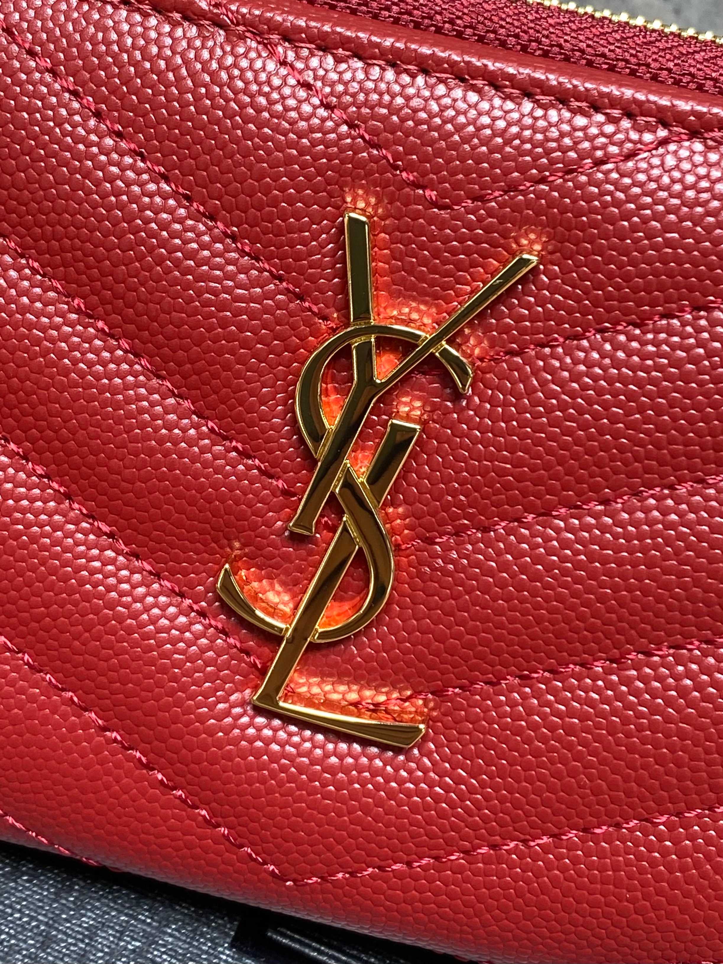 YSL Style Leather Wallet Bags detail image 7 from source 770828