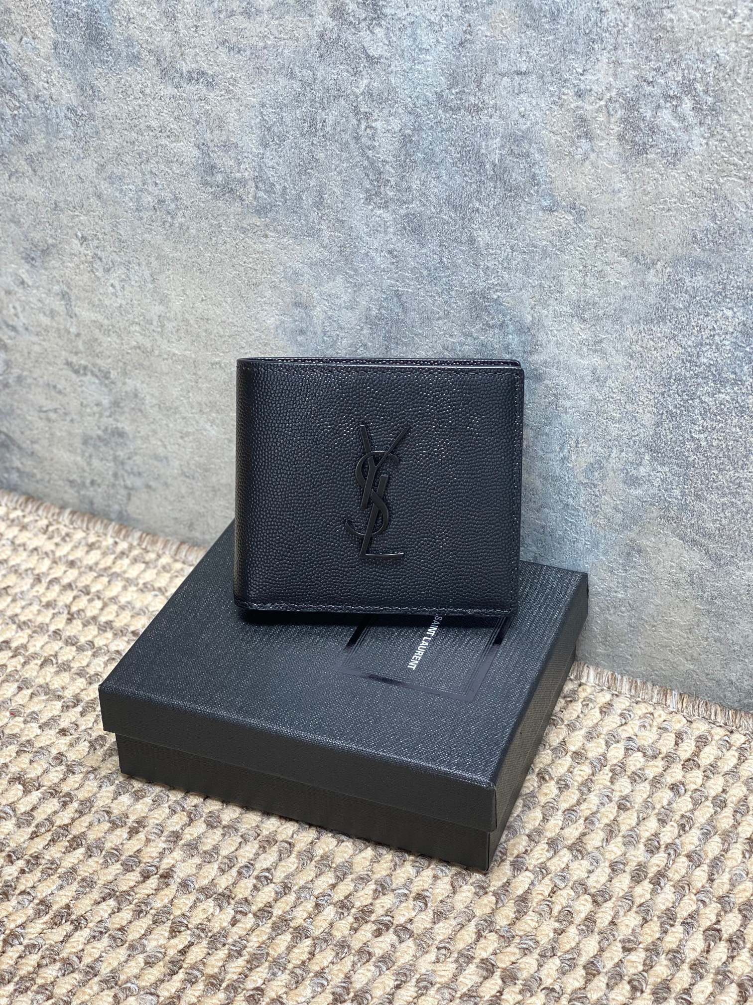 YSL Style Leather Wallet Bags detail image 1 from source 770834