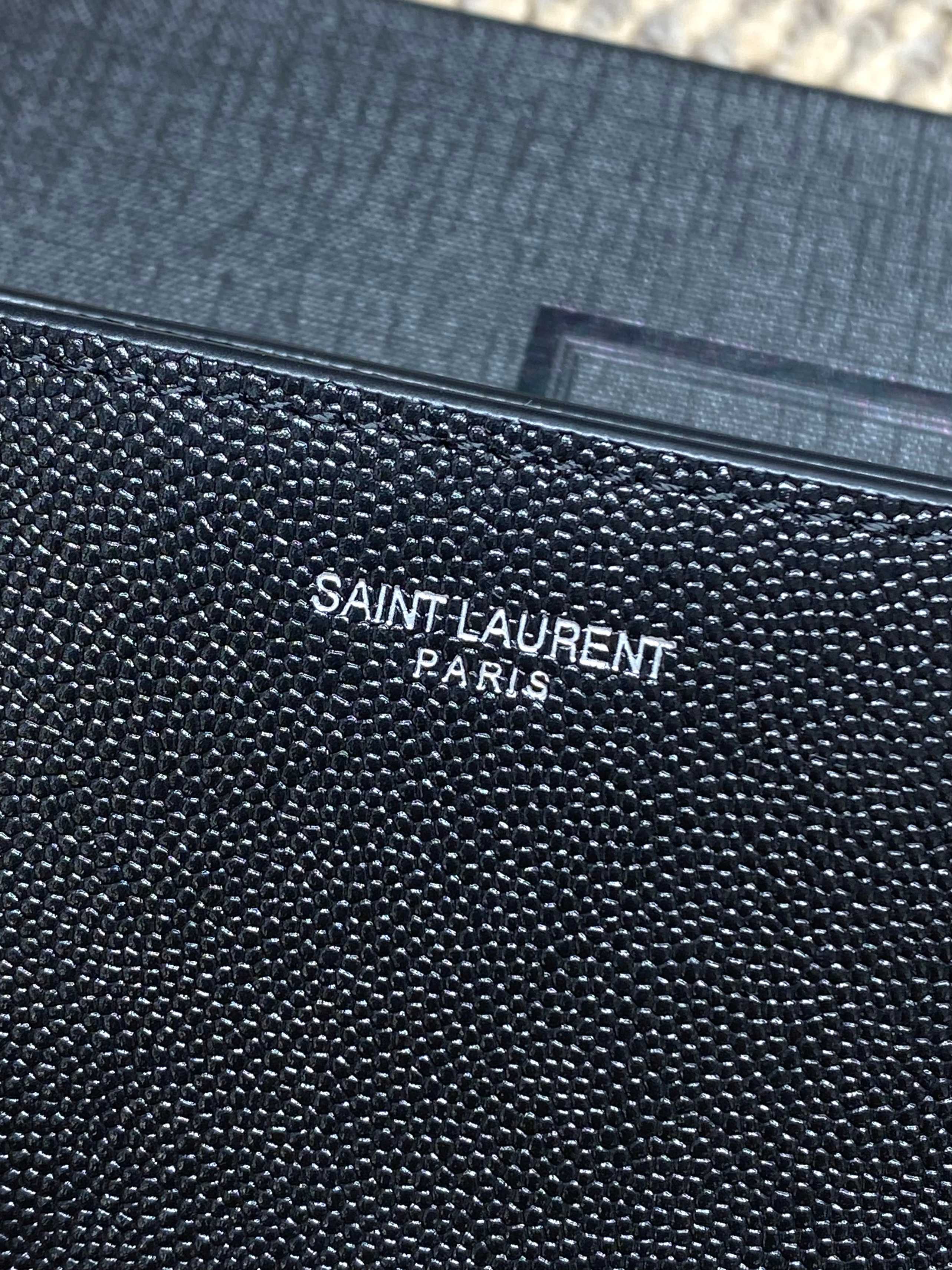 YSL Style Leather Wallet Bags detail image 9 from source 770835