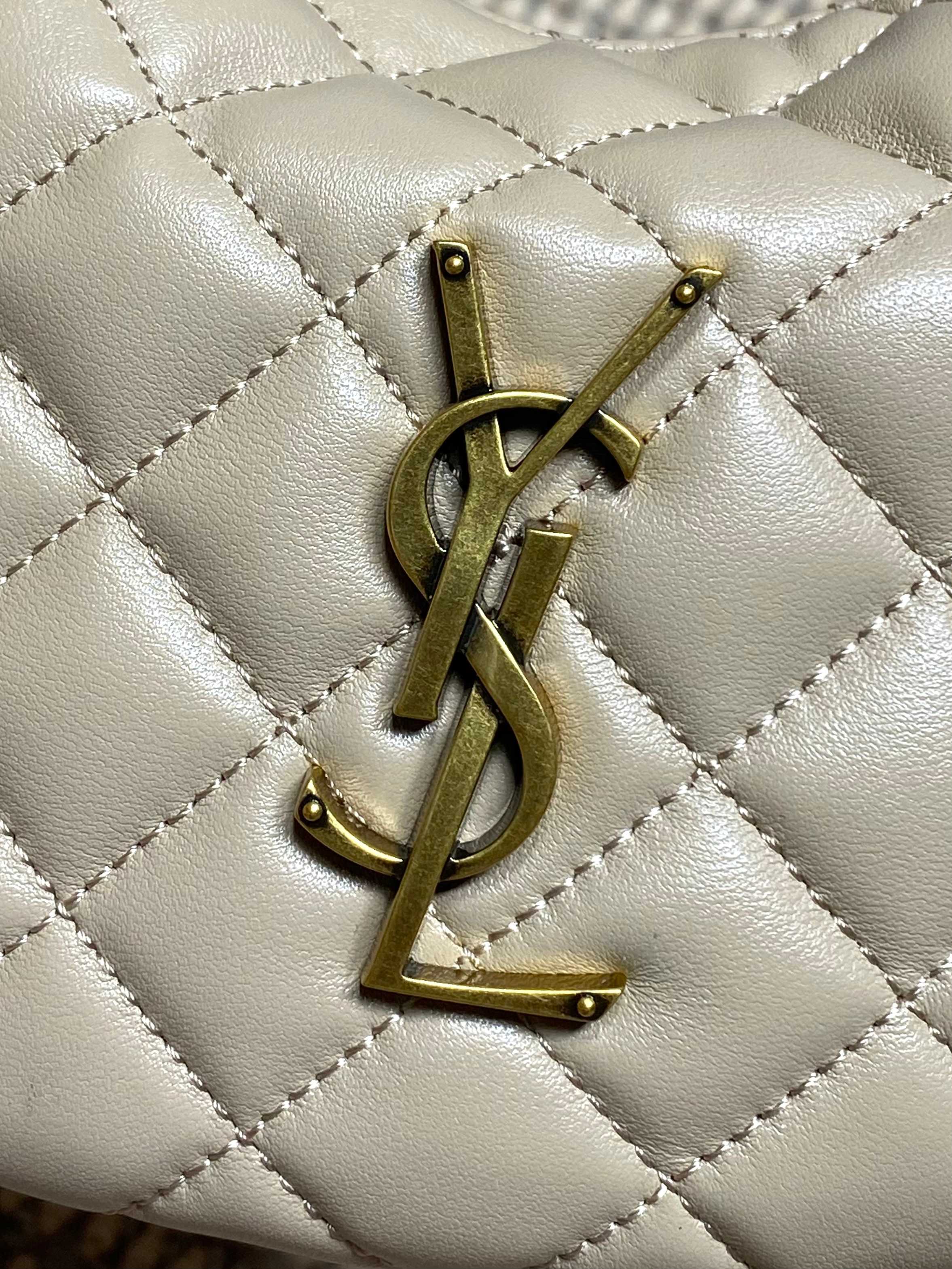 YSL Style Black Leather Hobo Bag style reference detail image 5 from source 770818
