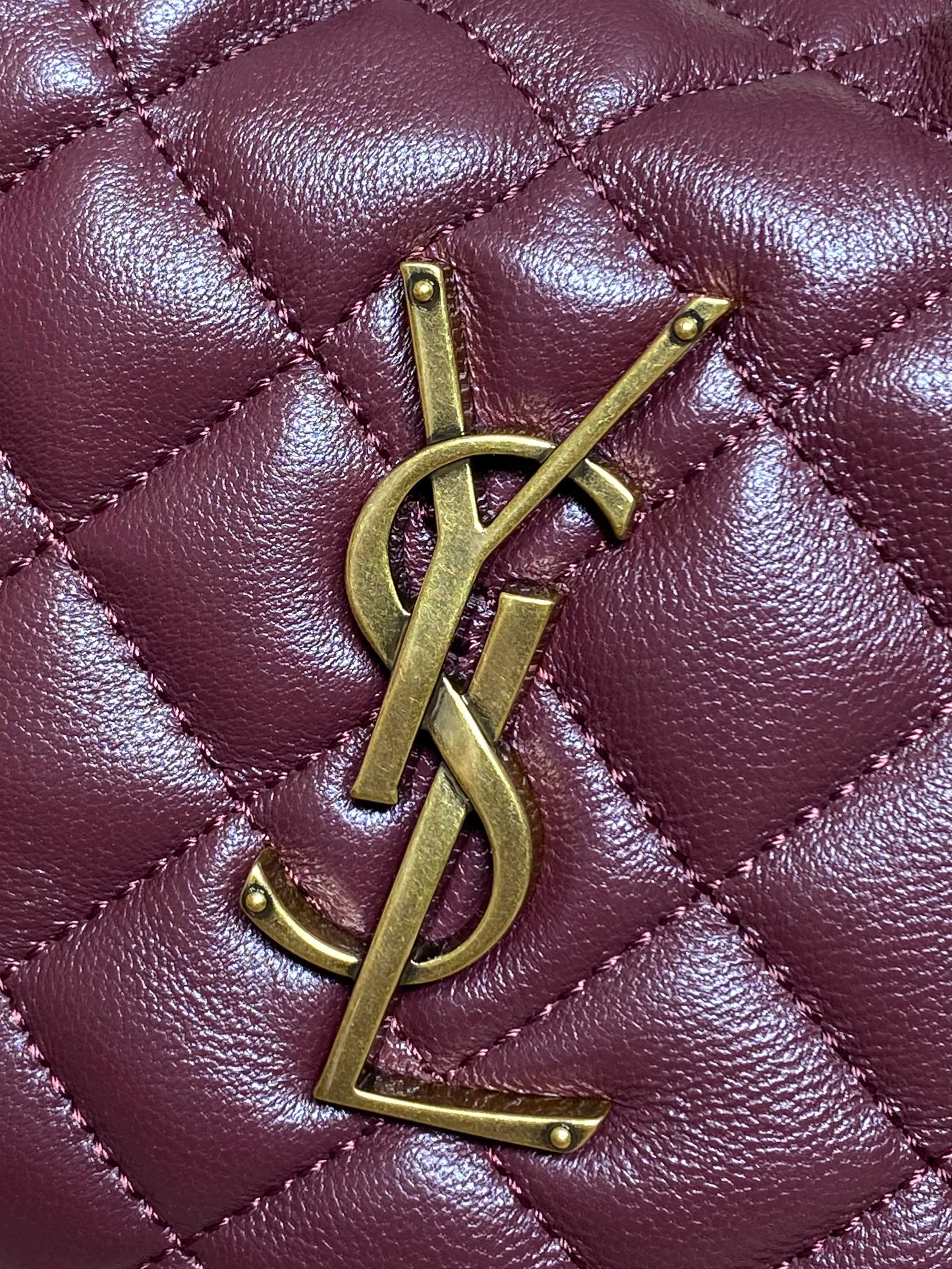 YSL Style Black Leather Hobo Bag style reference detail image 5 from source 770819