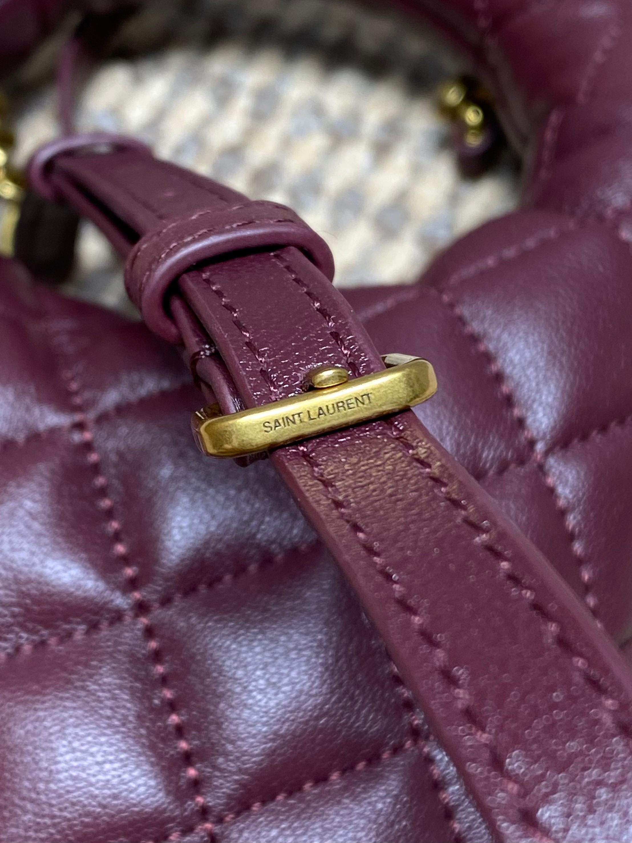YSL Style Black Leather Hobo Bag style reference detail image 7 from source 770819