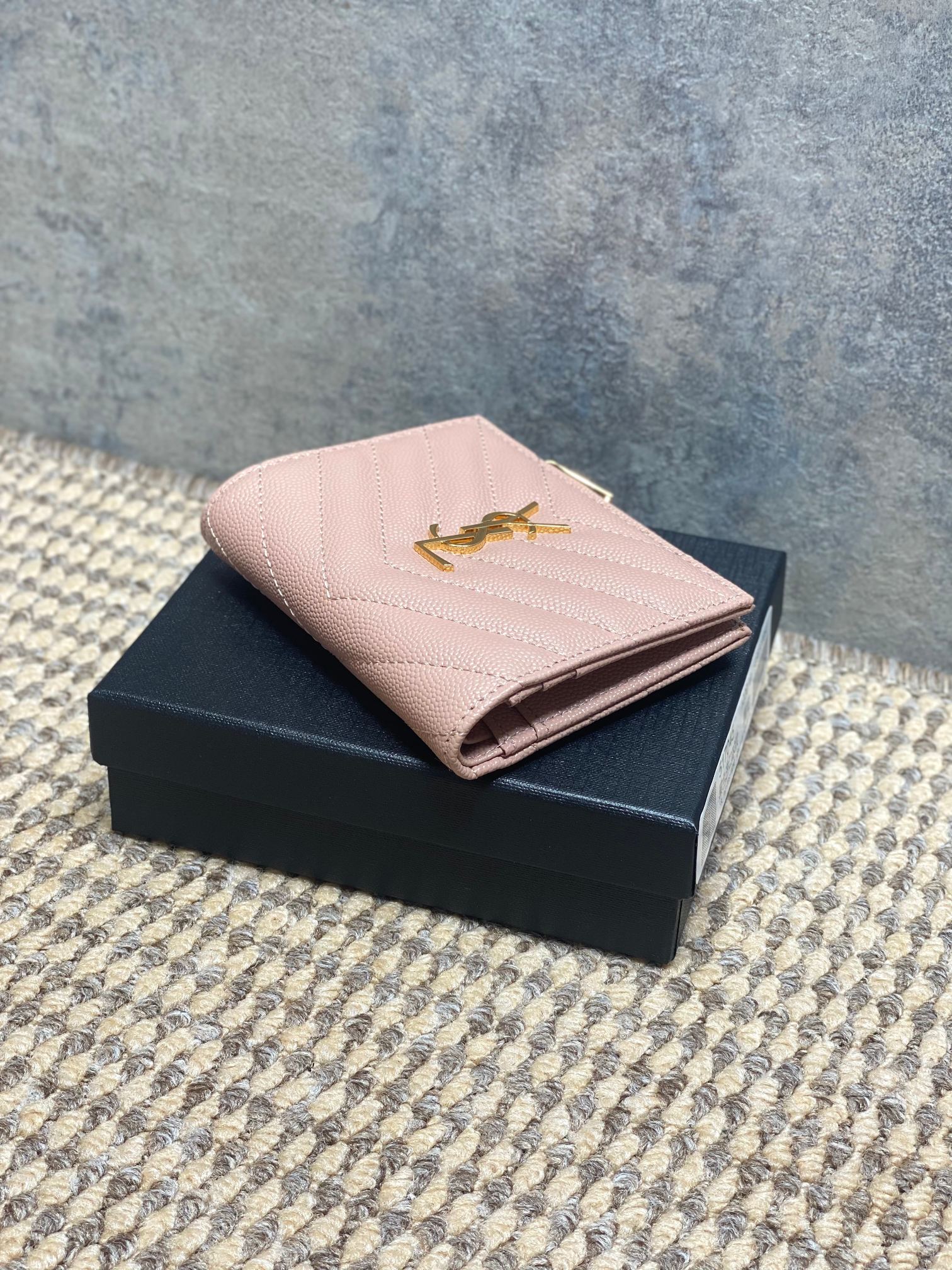 YSL Style Black Wallet Bags detail image 4 from source 770779