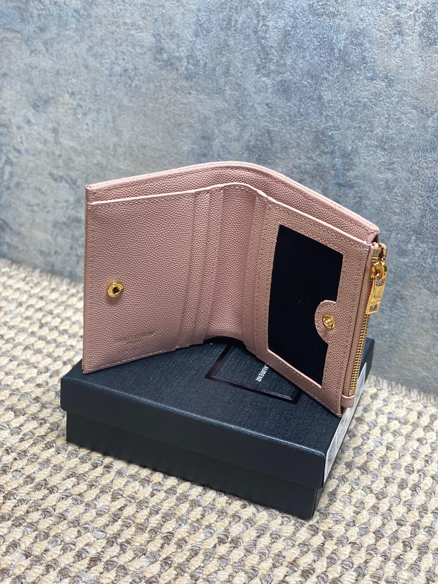 YSL Style Black Wallet Bags detail image 6 from source 770779