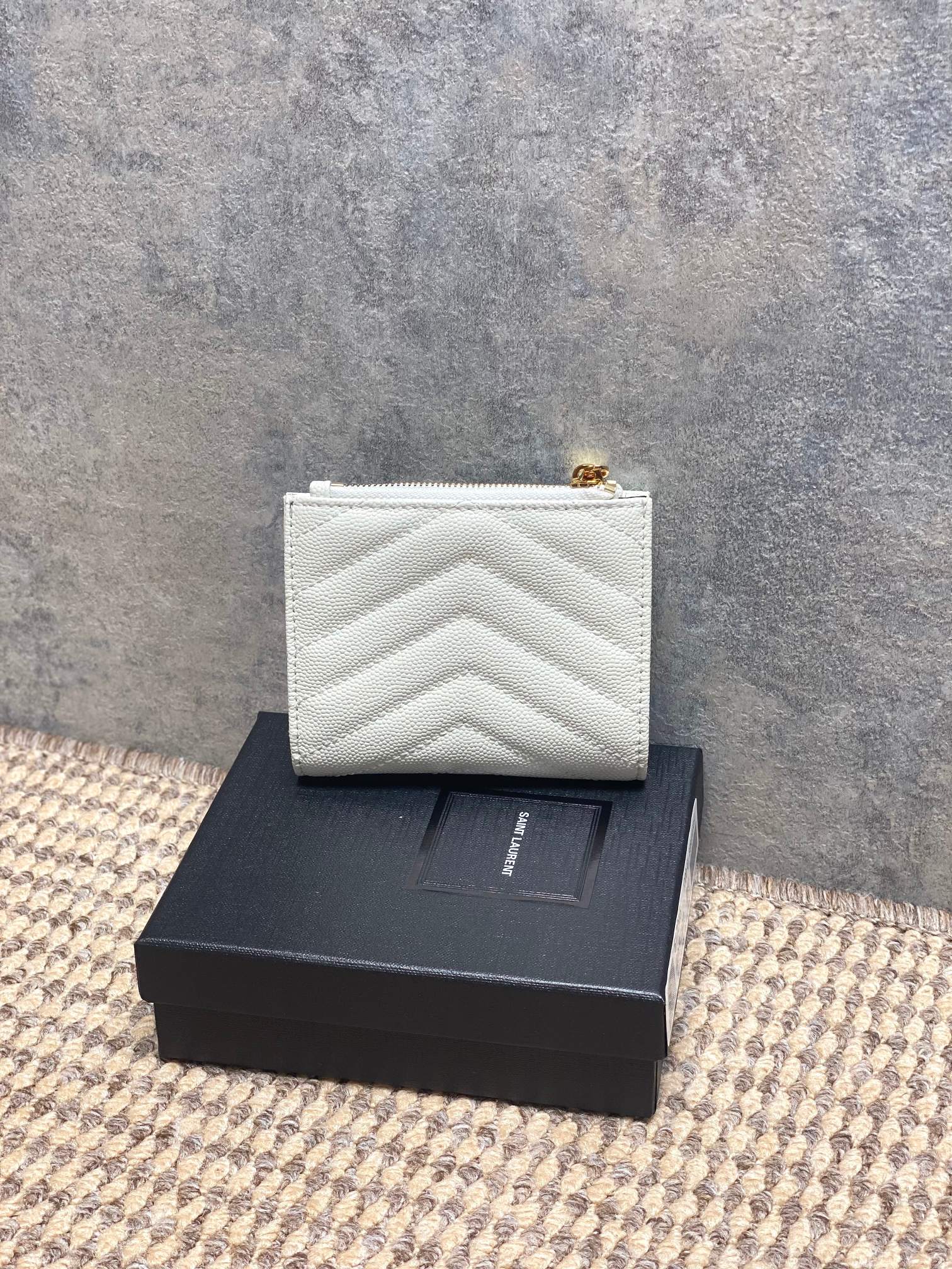YSL Style Black Wallet Bags detail image 2 from source 770780