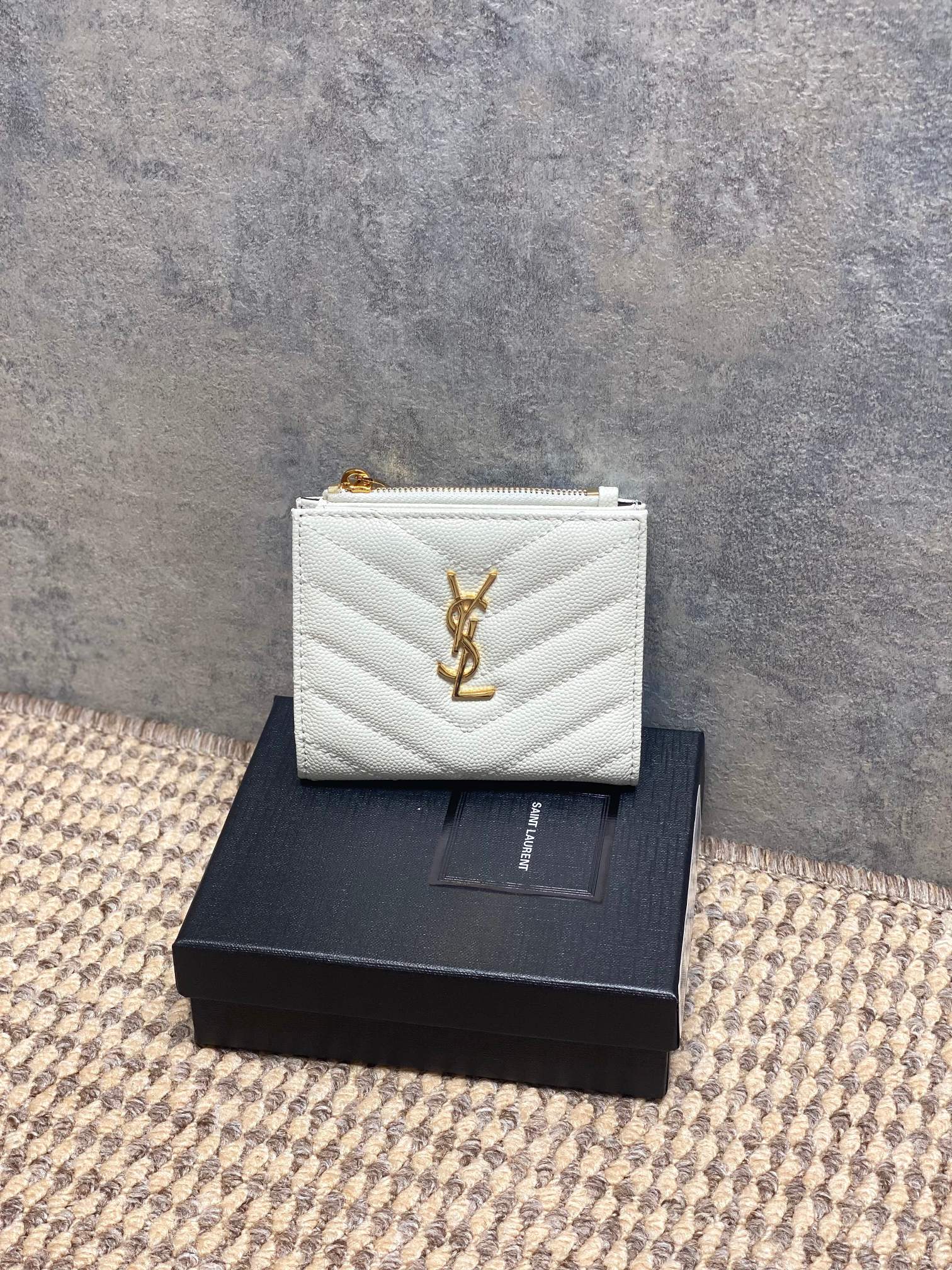 YSL Style Black Wallet Bags detail image 1 from source 770780