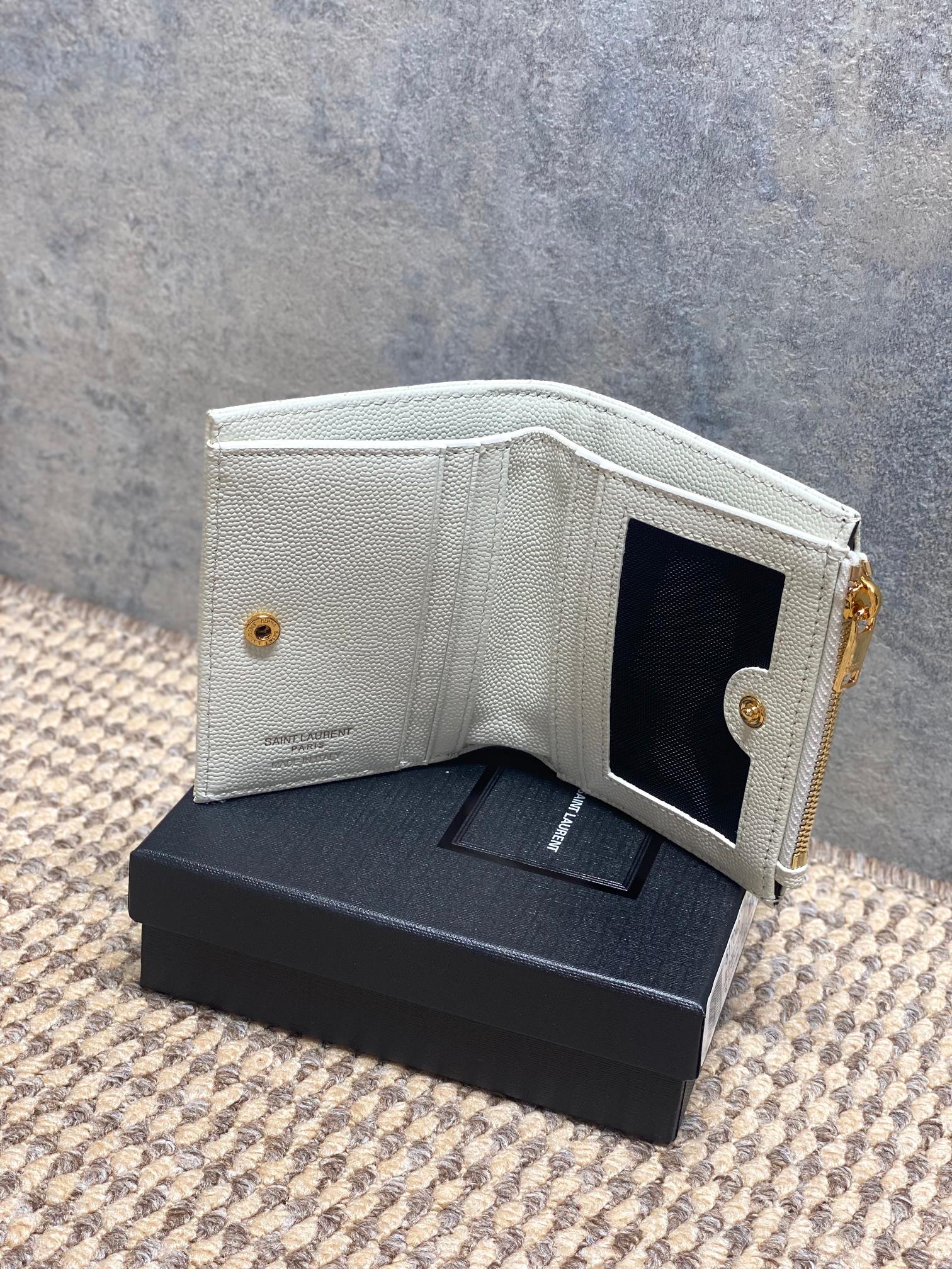 YSL Style Black Wallet Bags detail image 6 from source 770780