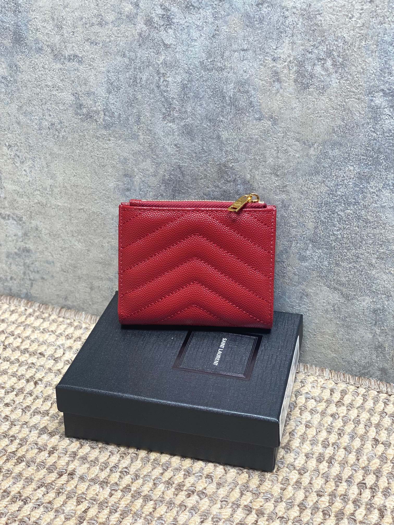 YSL Style Black Wallet Bags detail image 2 from source 770781