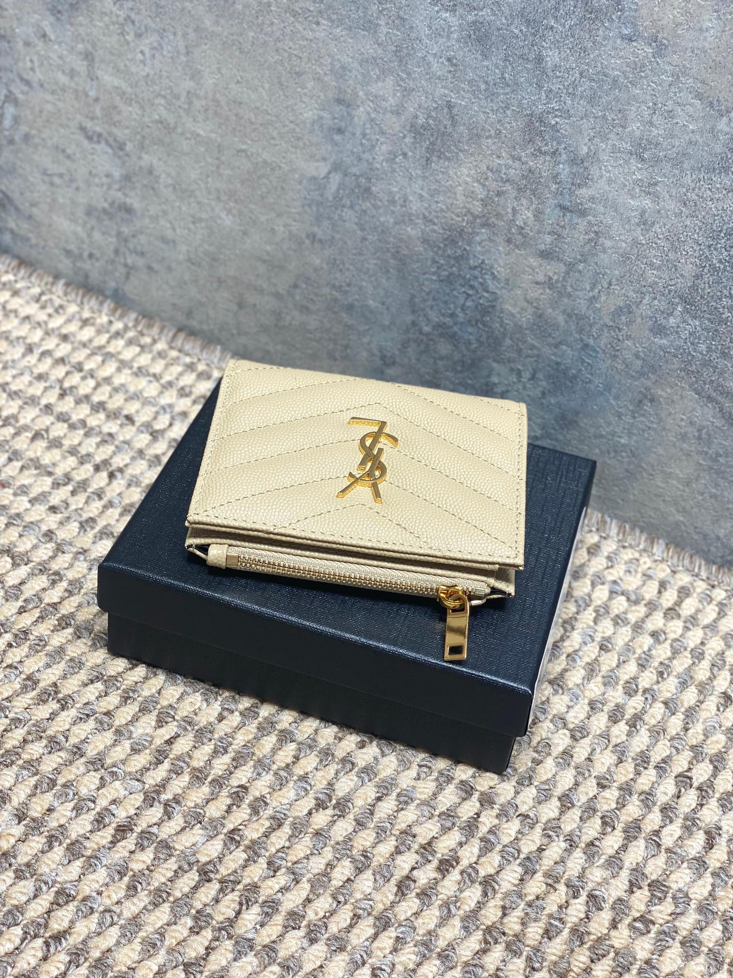 YSL Style Black Wallet Bags detail image 3 from source 770782