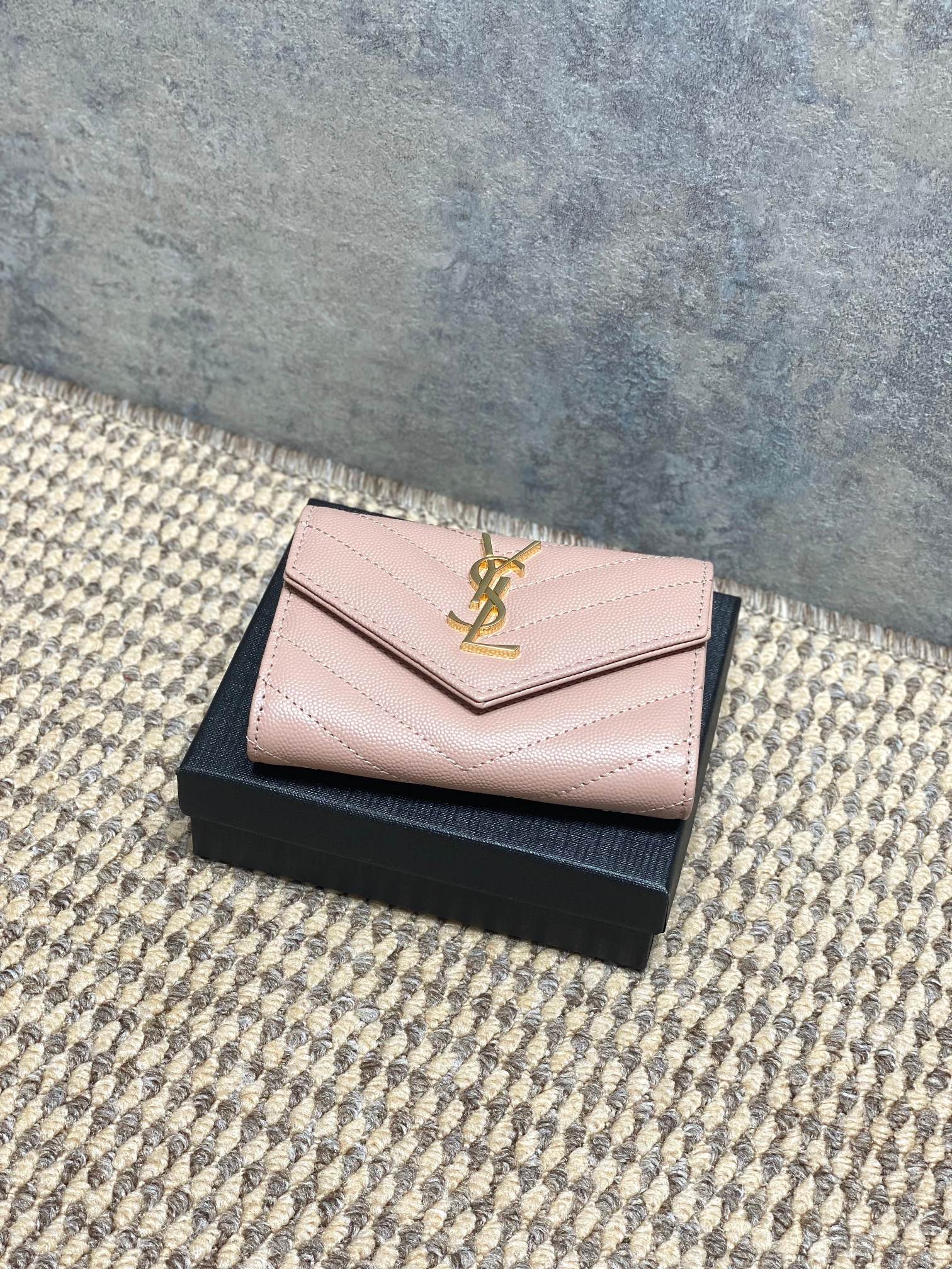 YSL Style Leather Card Holder Bags detail image 3 from source 770792
