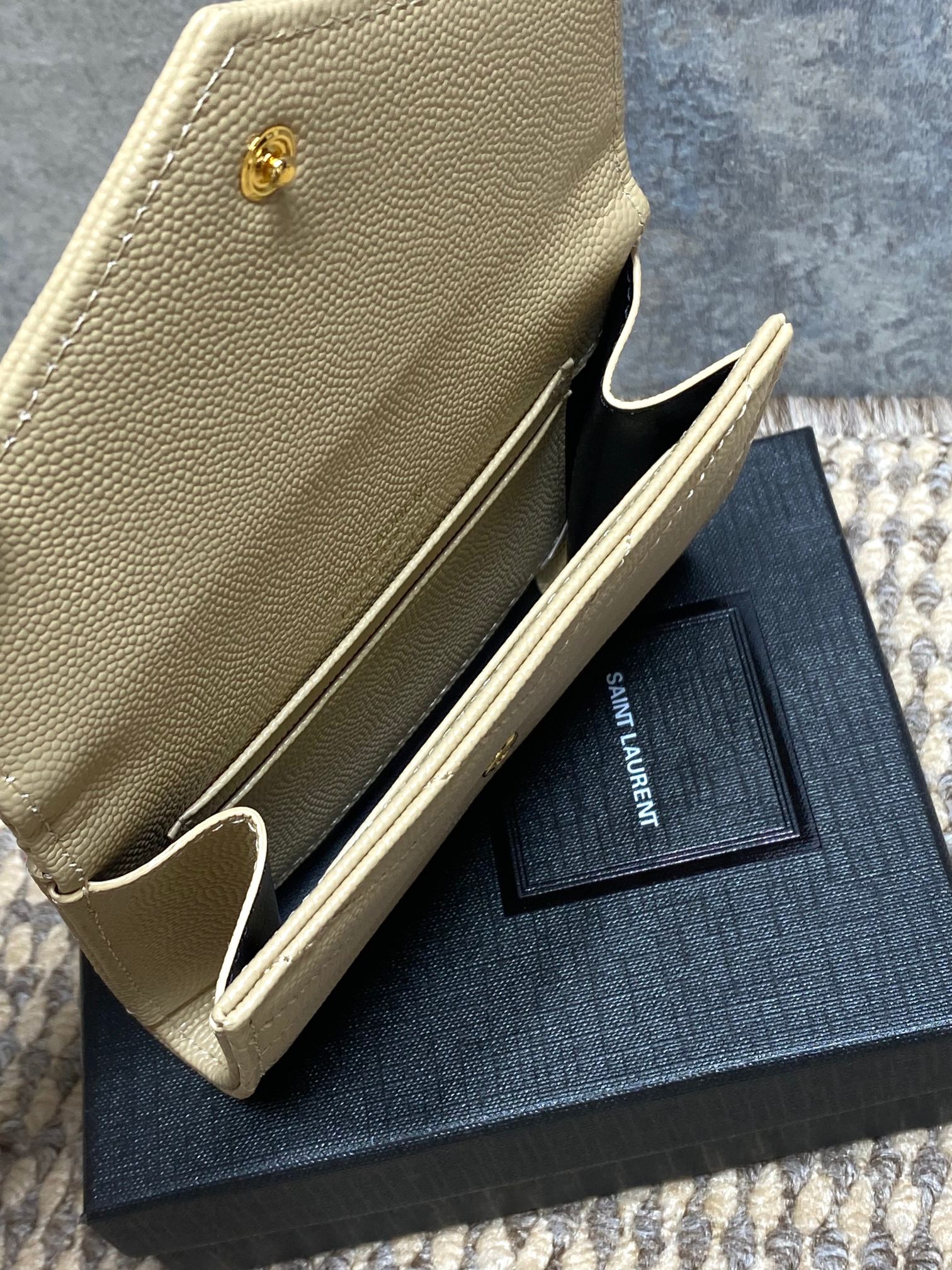 YSL Style Leather Card Holder Bags detail image 9 from source 770793