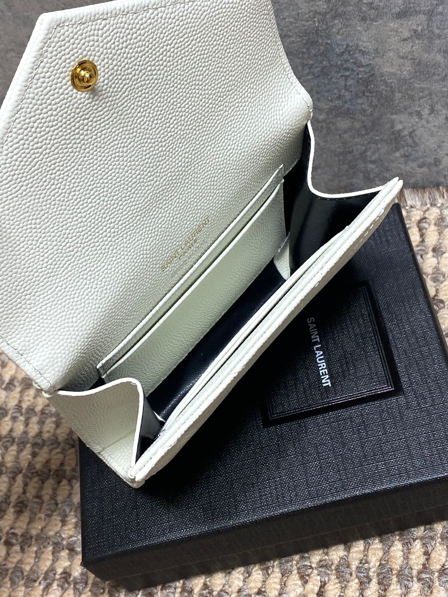YSL Style Leather Card Holder Bags detail image 9 from source 770794
