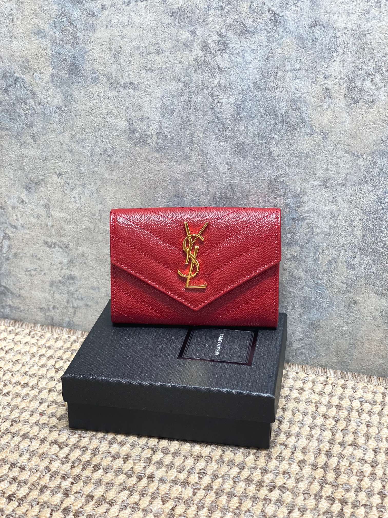 YSL Style Leather Card Holder Bags detail image 1 from source 770795