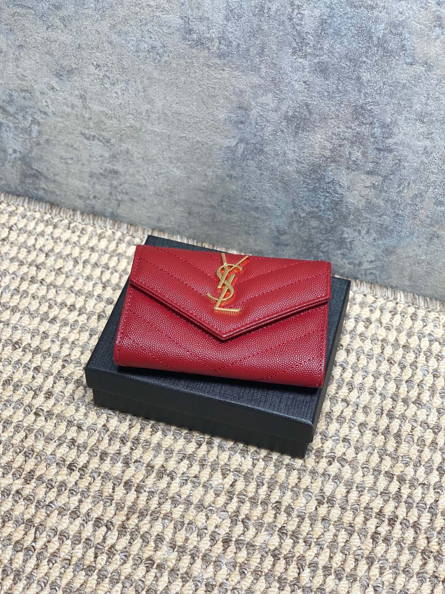 YSL Style Leather Card Holder Bags detail image 3 from source 770795