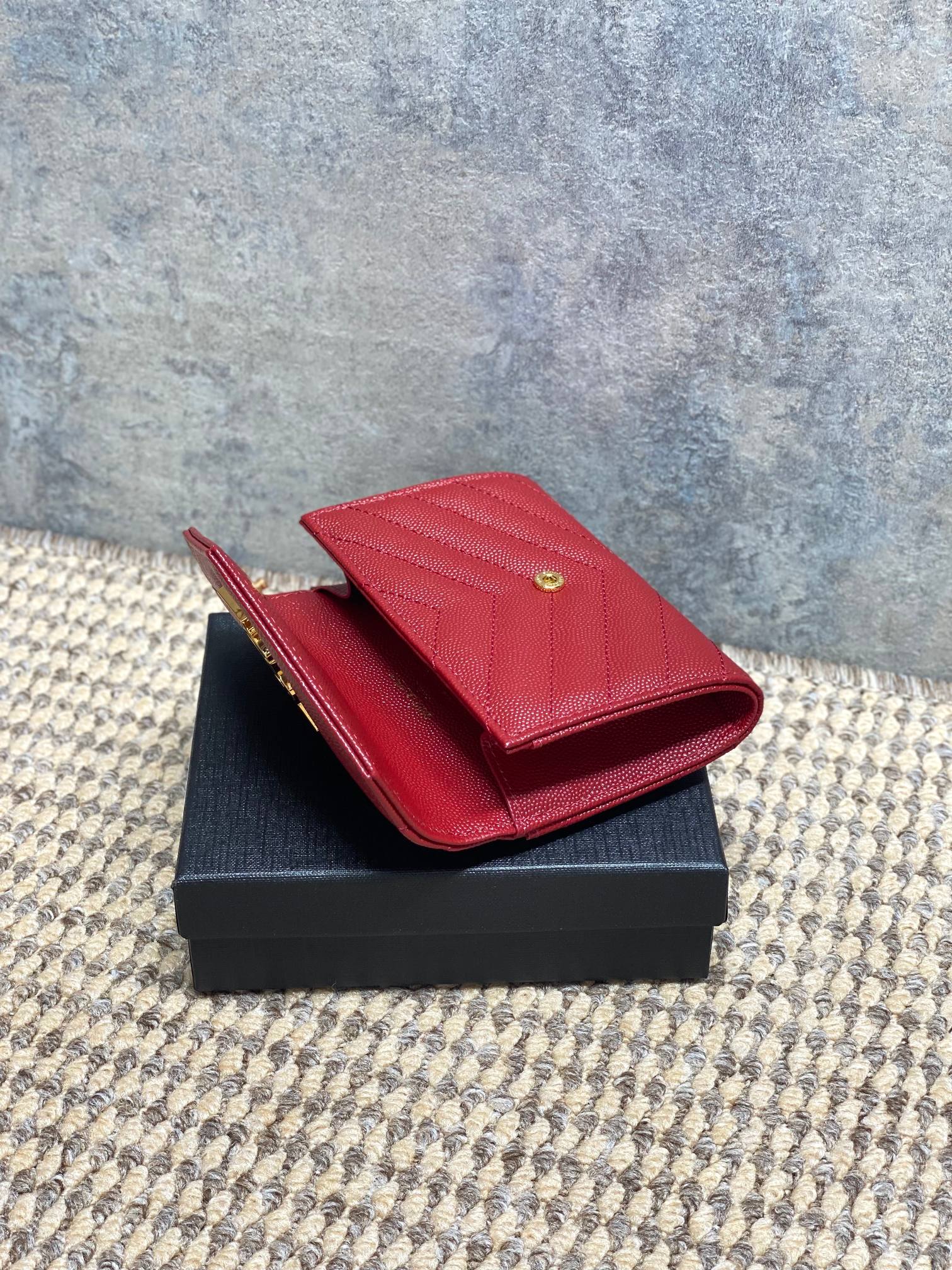 YSL Style Leather Card Holder Bags detail image 6 from source 770795