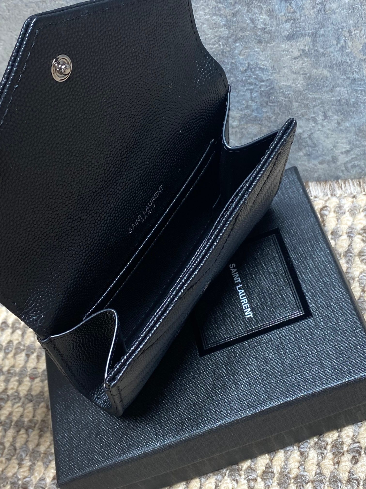YSL Style Leather Card Holder Bags detail image 9 from source 770796