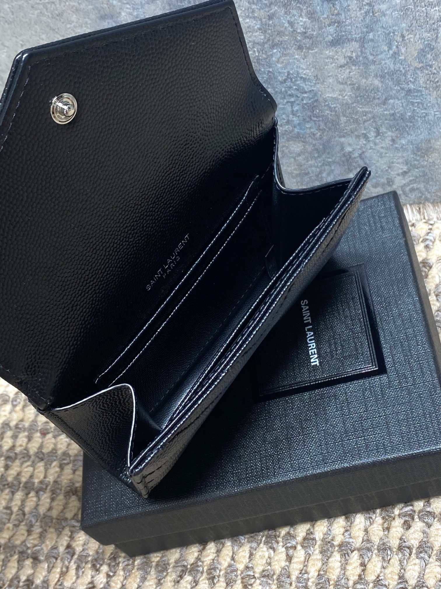 YSL Style Leather Card Holder Bags detail image 9 from source 770797