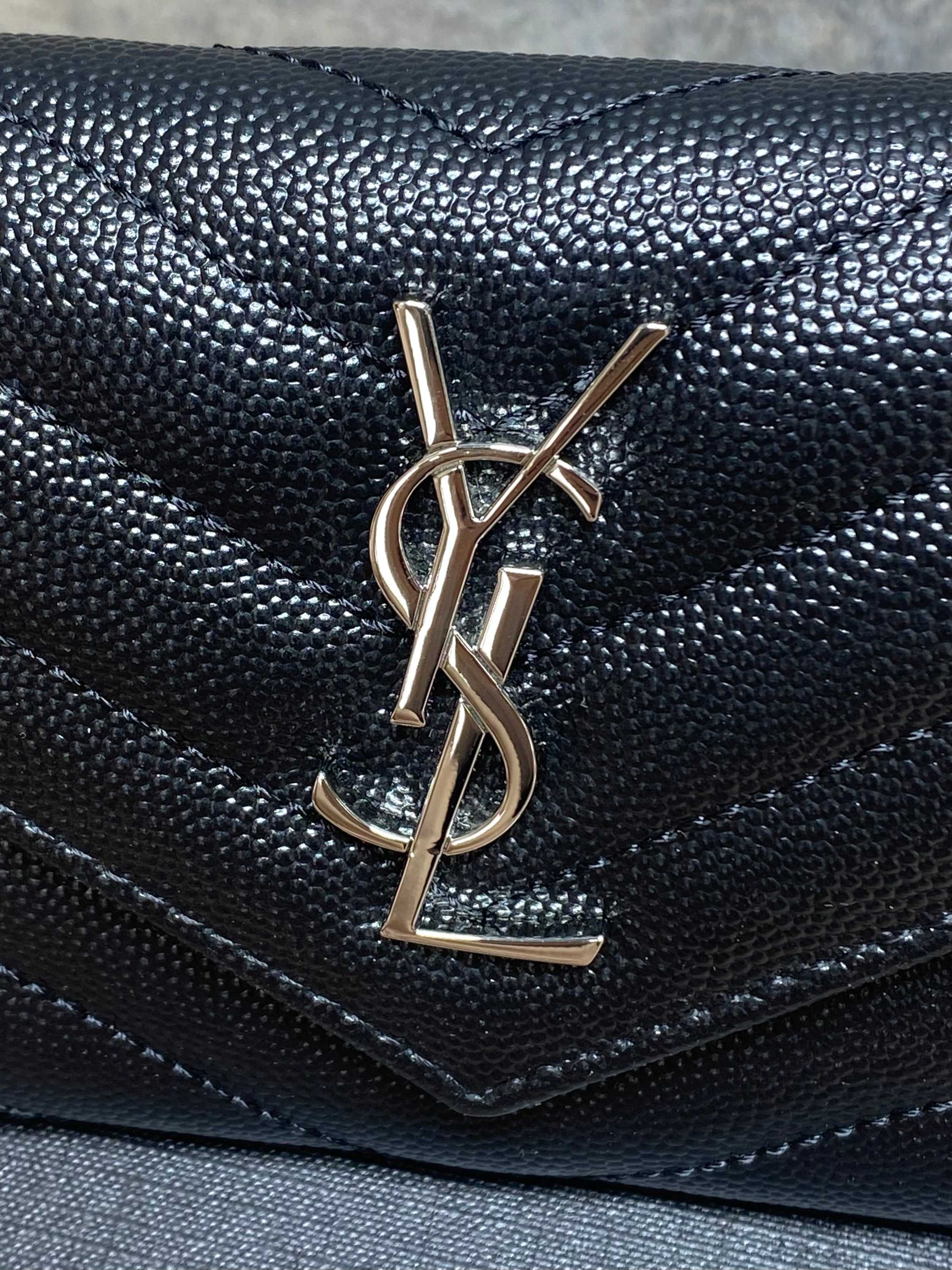 YSL Style Leather Card Holder Bags detail image 7 from source 770797