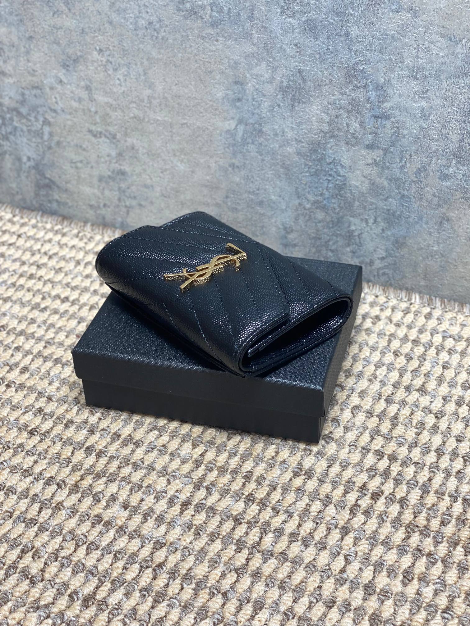 YSL Style Leather Card Holder Bags detail image 5 from source 770798