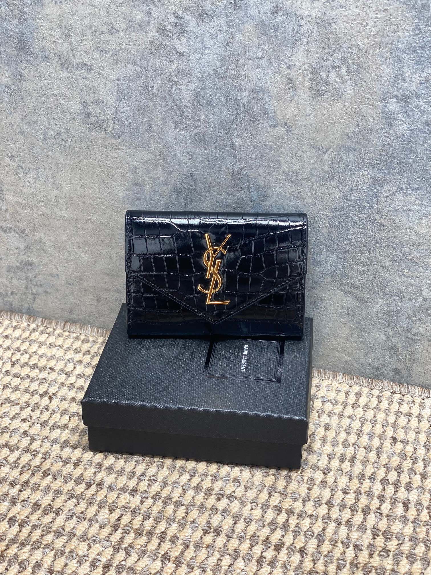 YSL Style Leather Card Holder Bags detail image 1 from source 770799