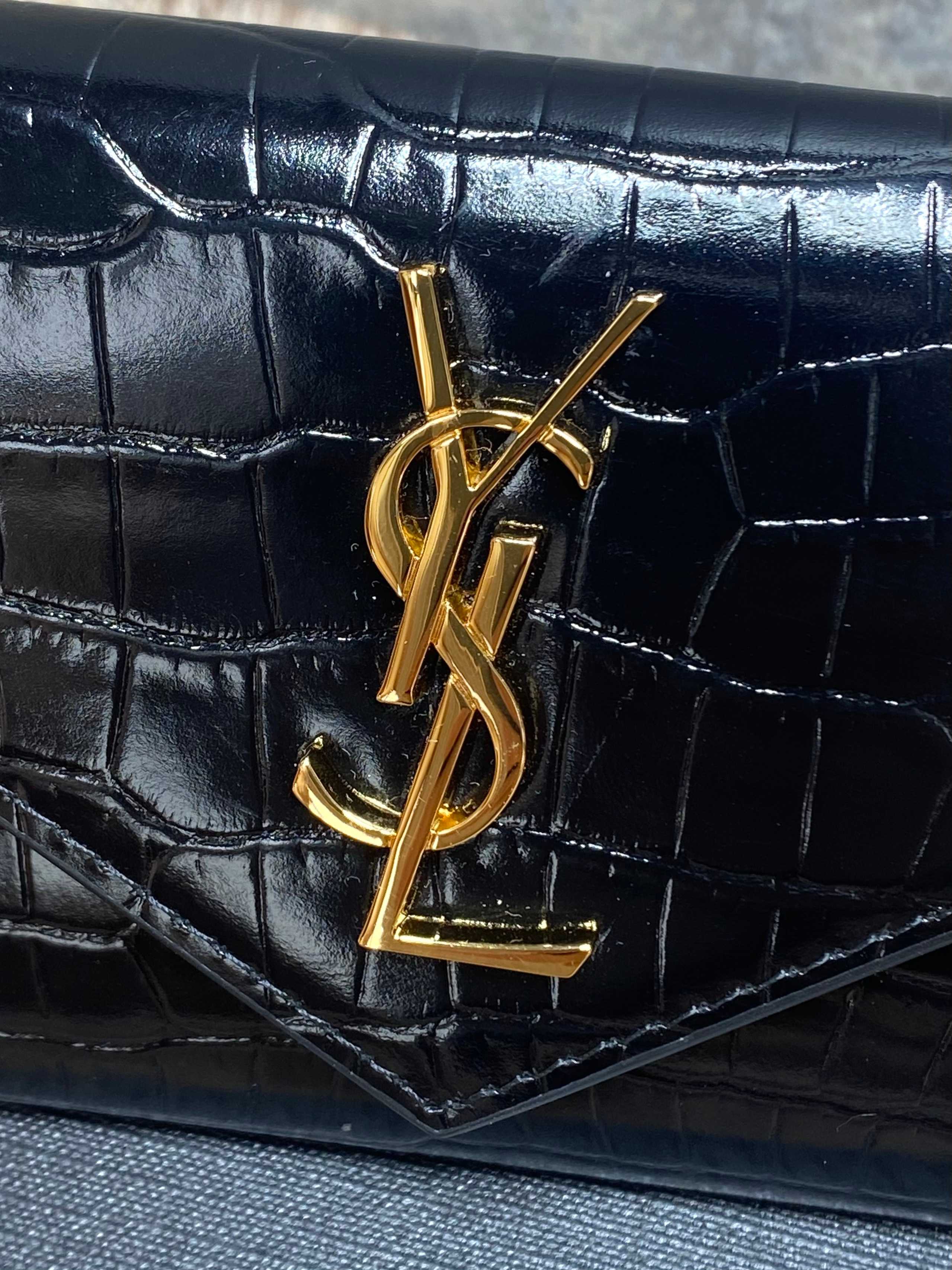 YSL Style Leather Card Holder Bags detail image 6 from source 770799