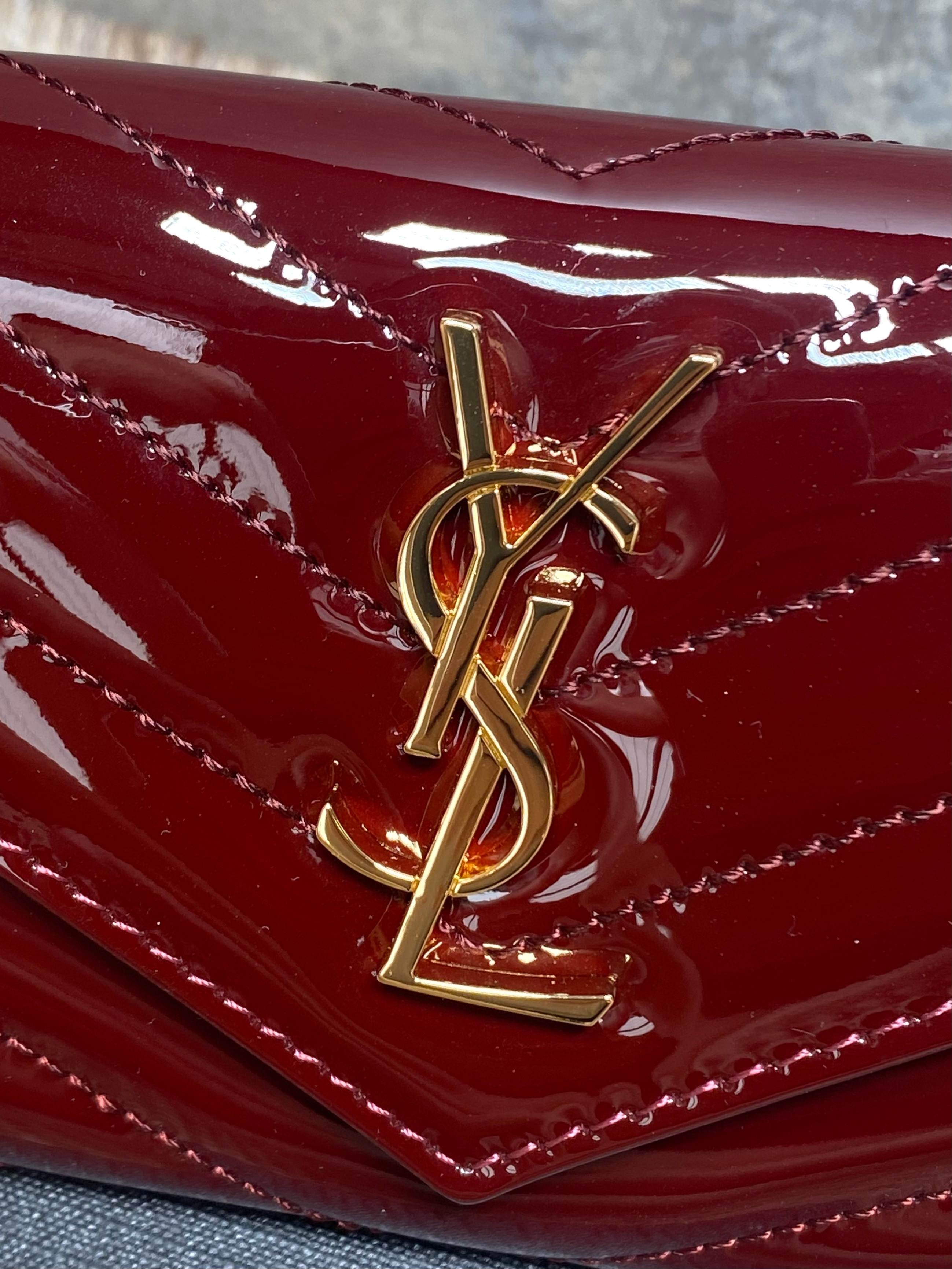 YSL Style Leather Card Holder Bags detail image 7 from source 770801