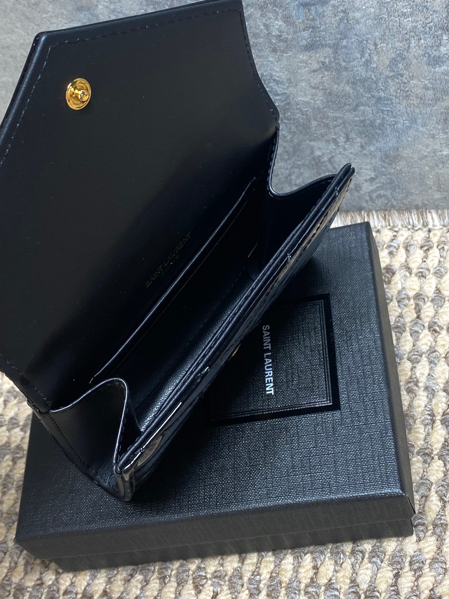 YSL Style Leather Card Holder Bags detail image 9 from source 770802