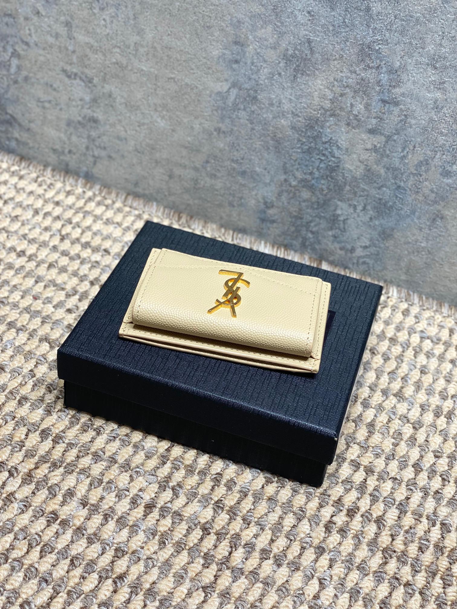 YSL Style Leather Card Holder Bags detail image 4 from source 770803