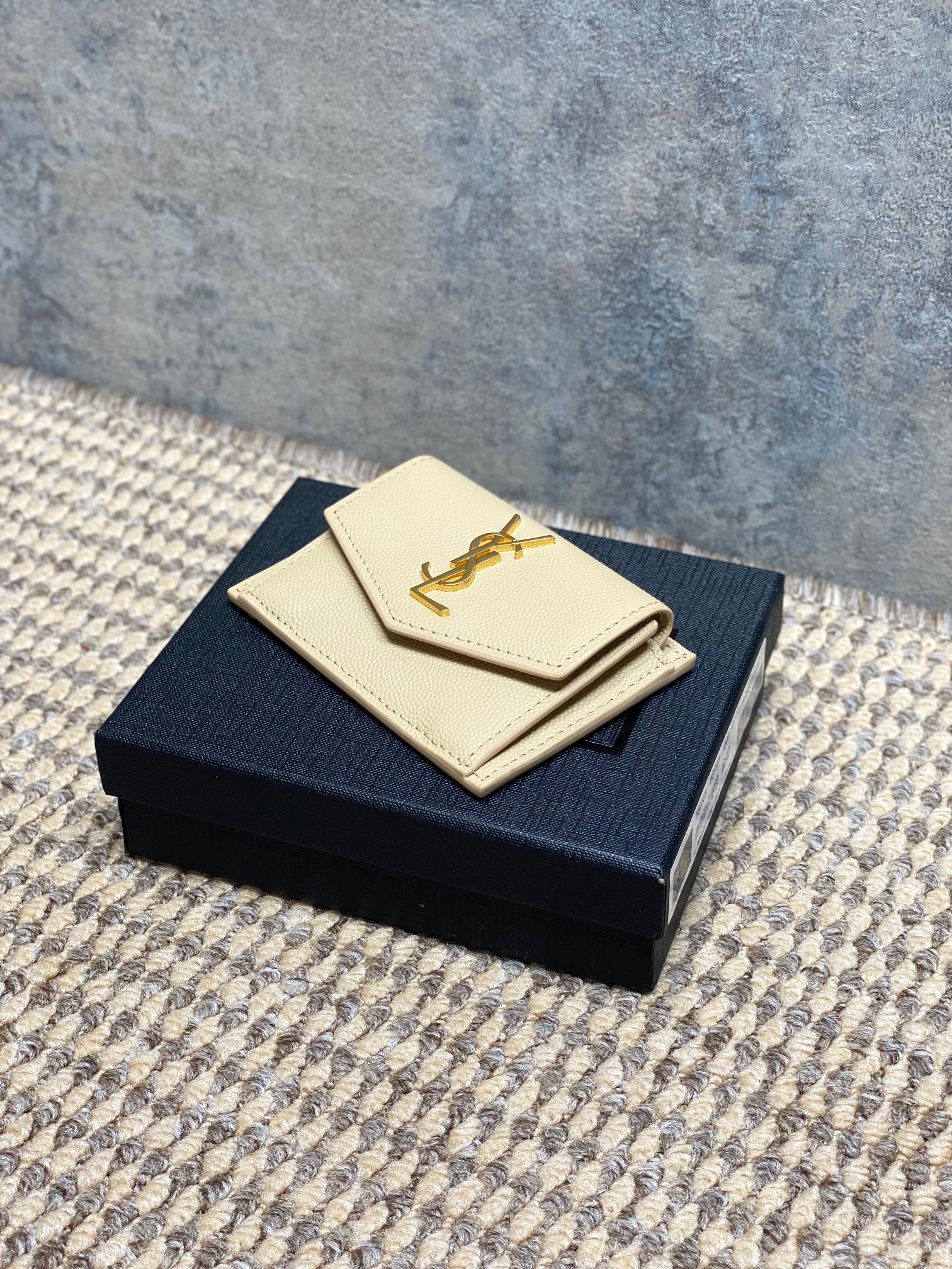 YSL Style Leather Card Holder Bags detail image 3 from source 770803