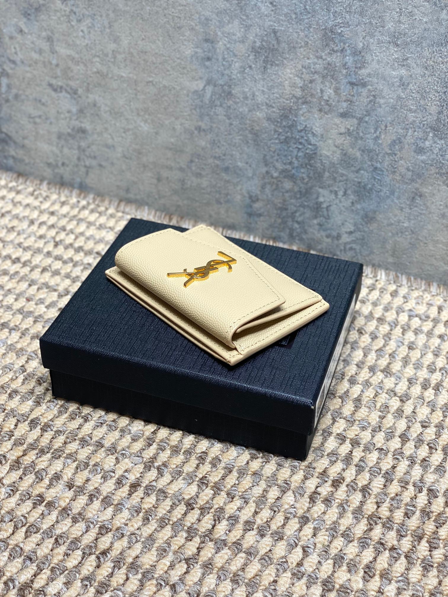 YSL Style Leather Card Holder Bags detail image 5 from source 770803