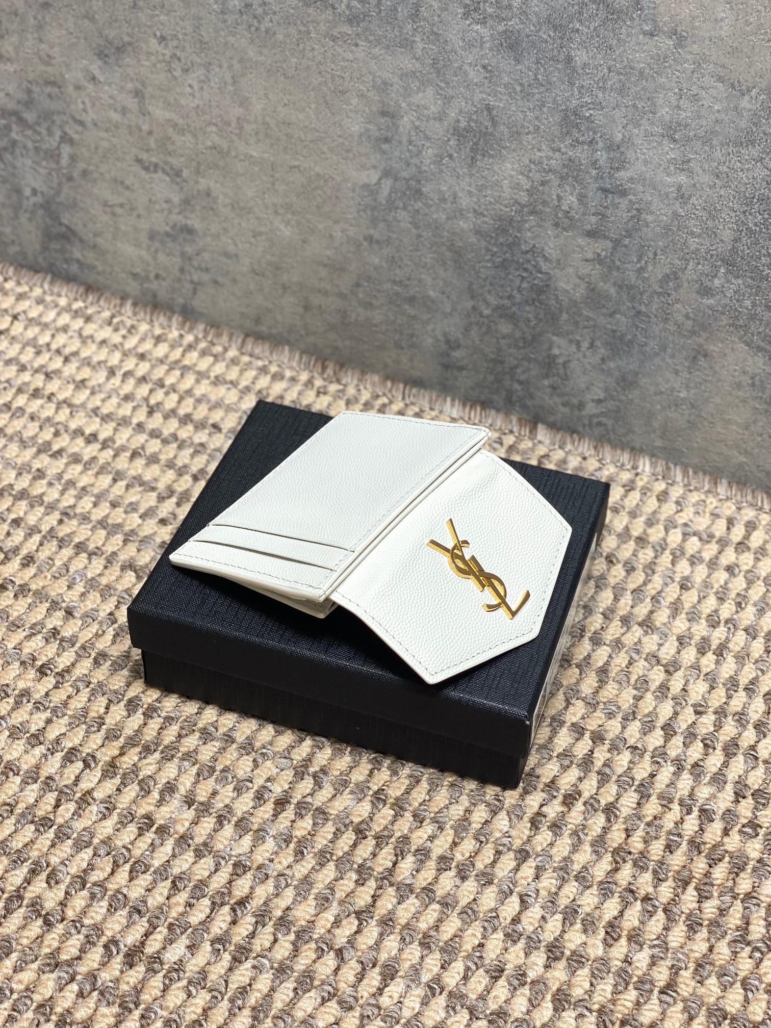 YSL Style Leather Card Holder Bags detail image 7 from source 770804