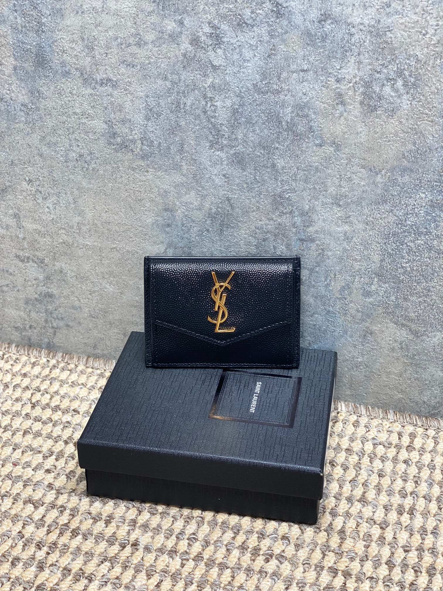 YSL Style Leather Card Holder Bags detail image 1 from source 770806