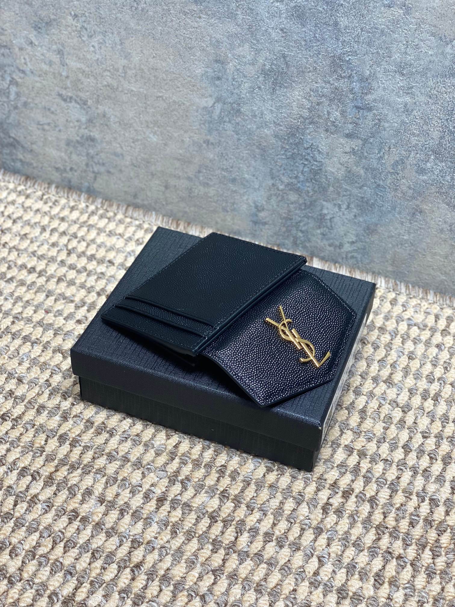 YSL Style Leather Card Holder Bags detail image 7 from source 770806