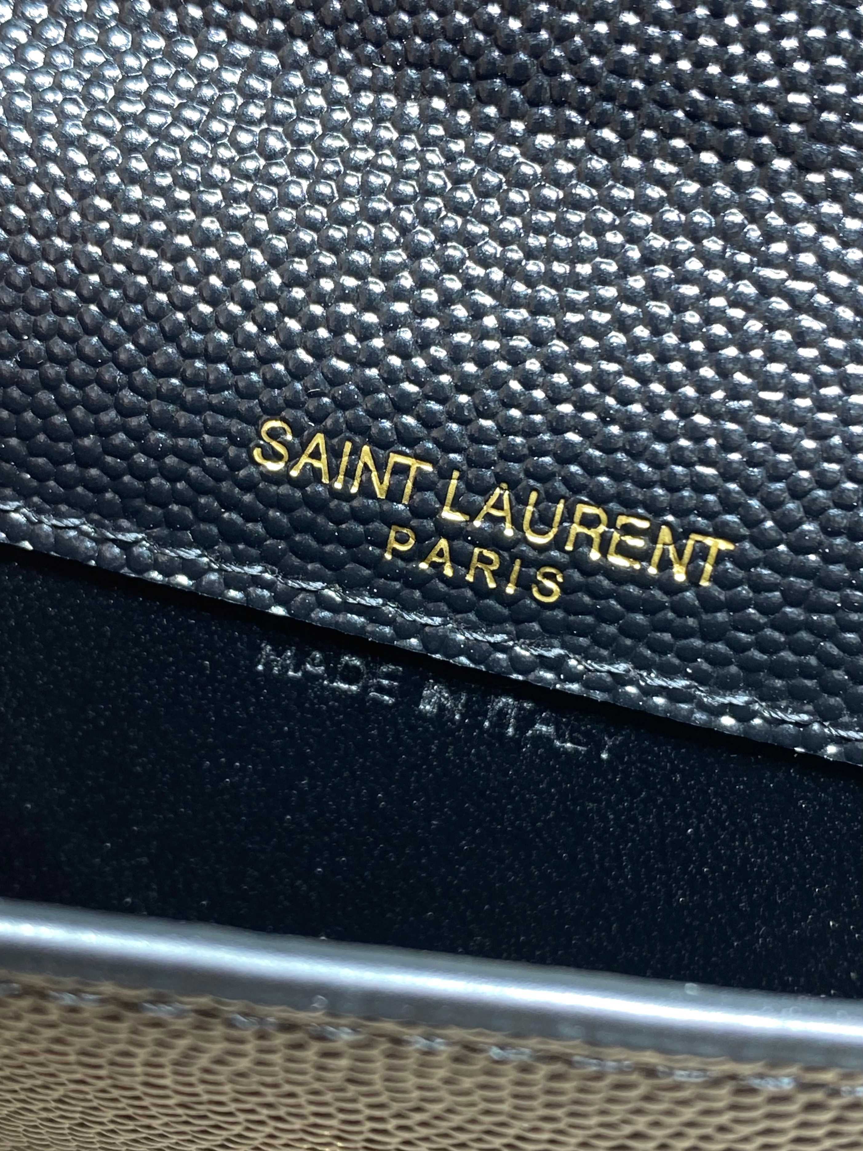 YSL Style Leather Card Holder Bags detail image 9 from source 770806