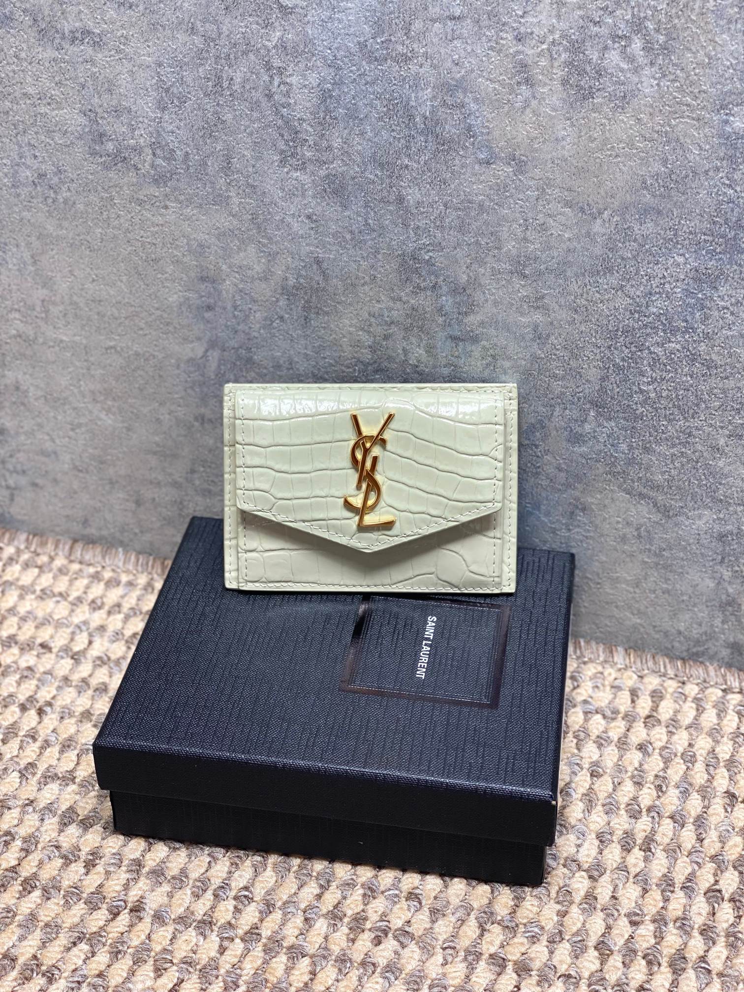 YSL Style Leather Card Holder Bags detail image 1 from source 770807